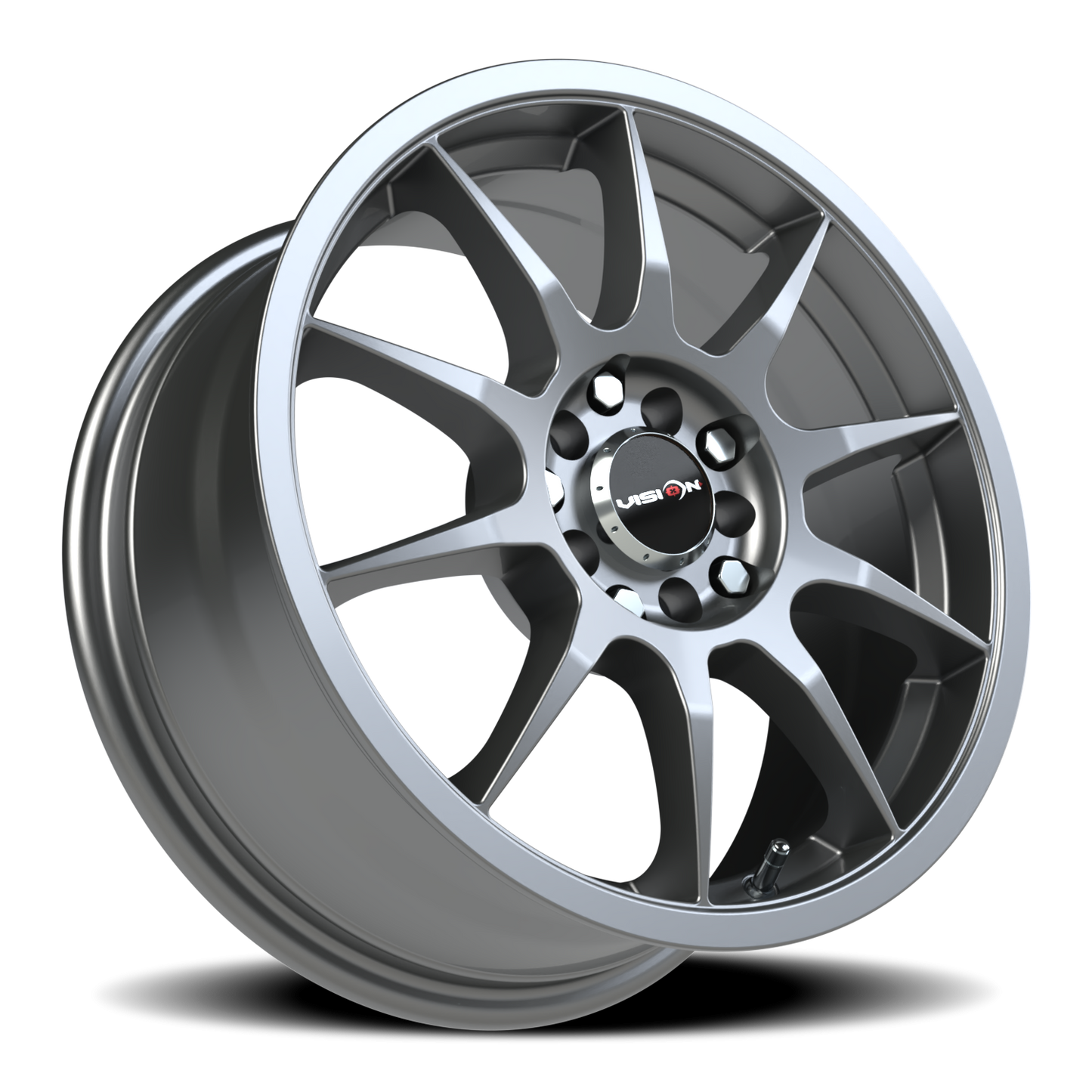 Vision Bane 16X7 Gunmetal Wheel