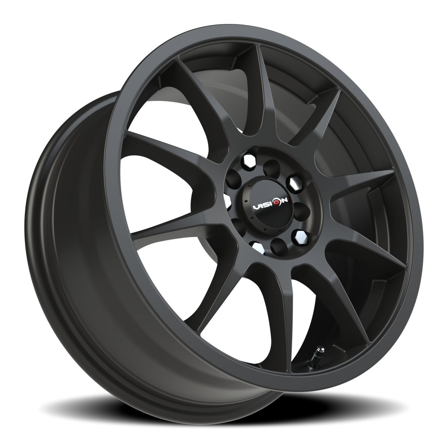 Vision Bane 16X7 Matte Black Wheel