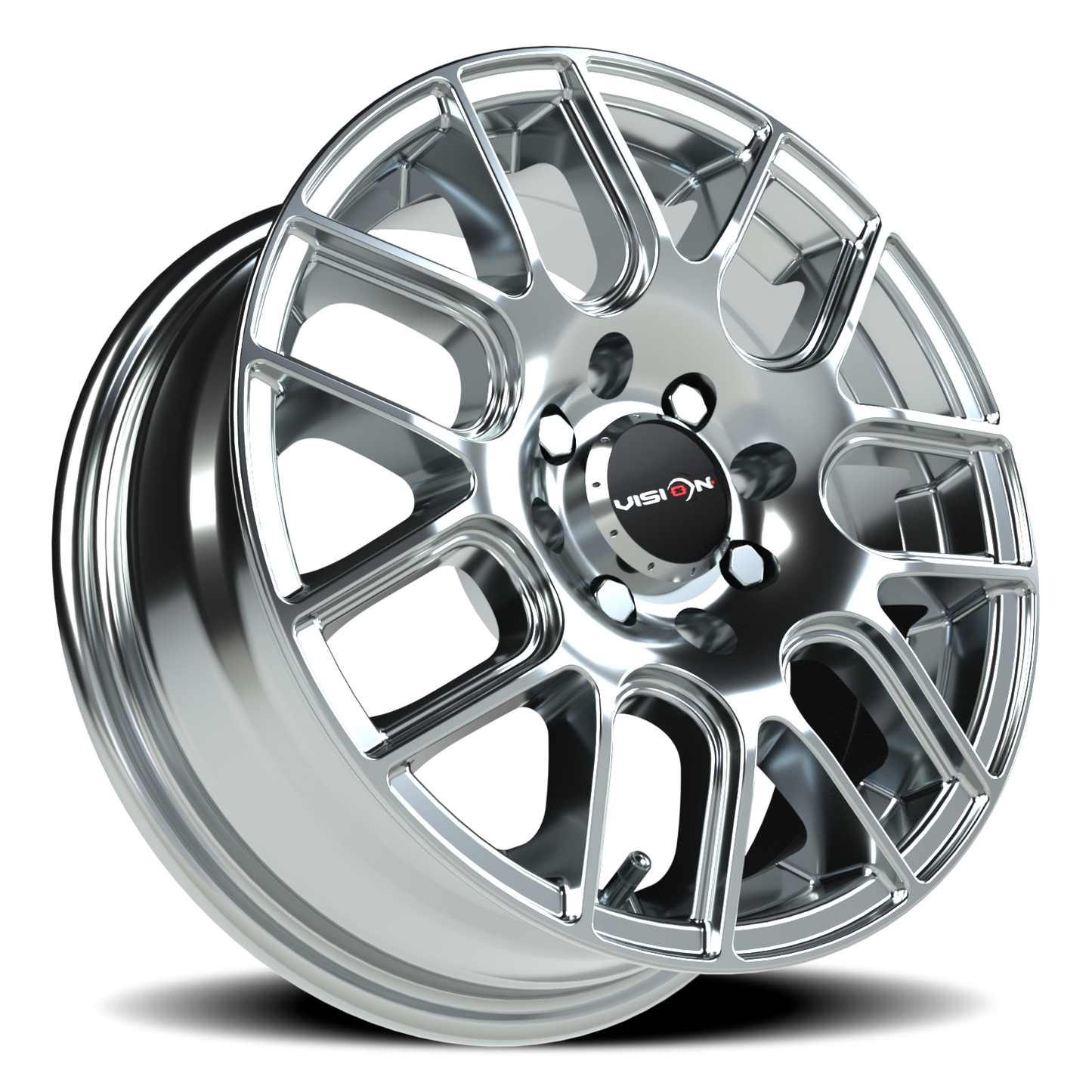 Vision Cross 14X5.5 Chrome Wheel