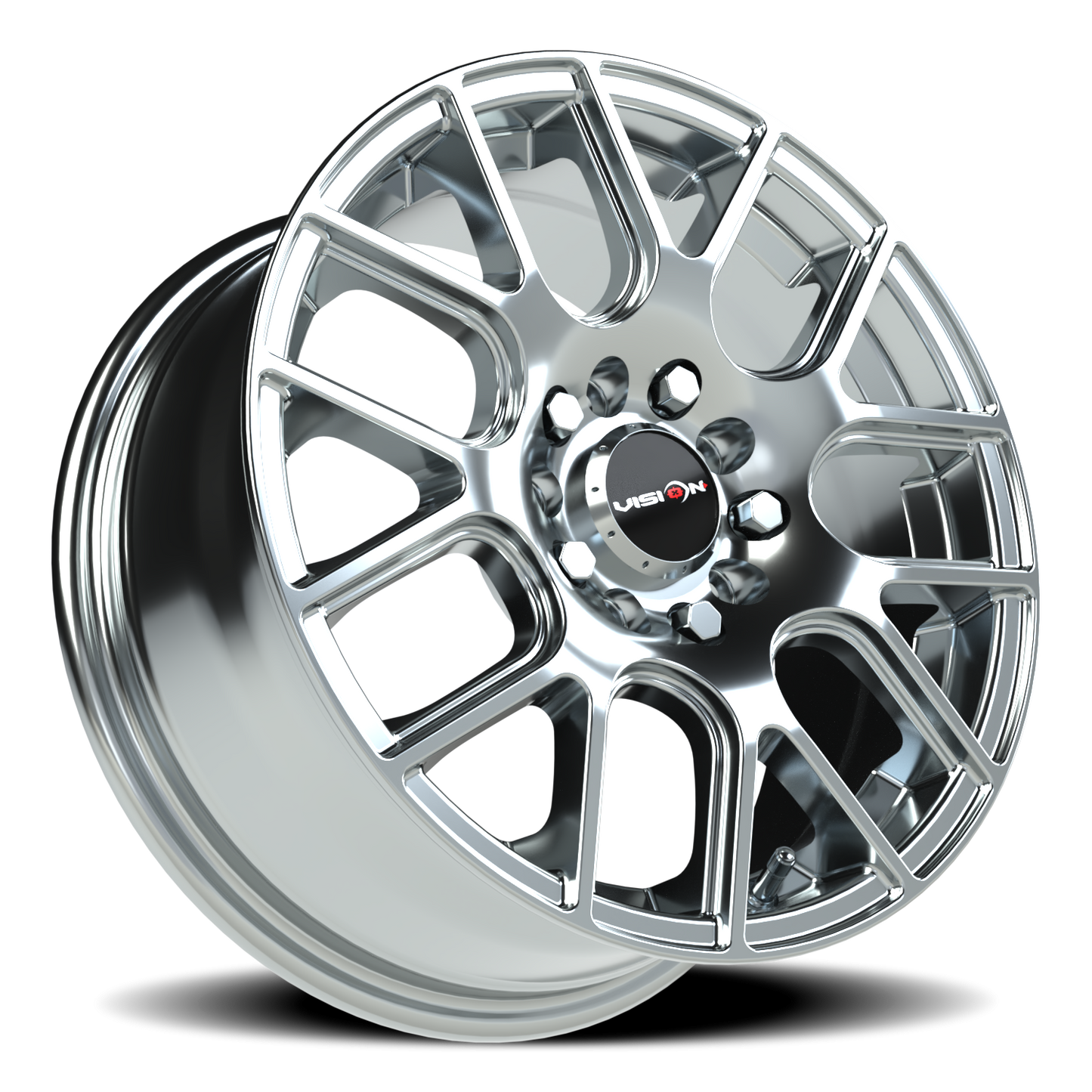 Vision Cross 15X6.5 Chrome Wheel