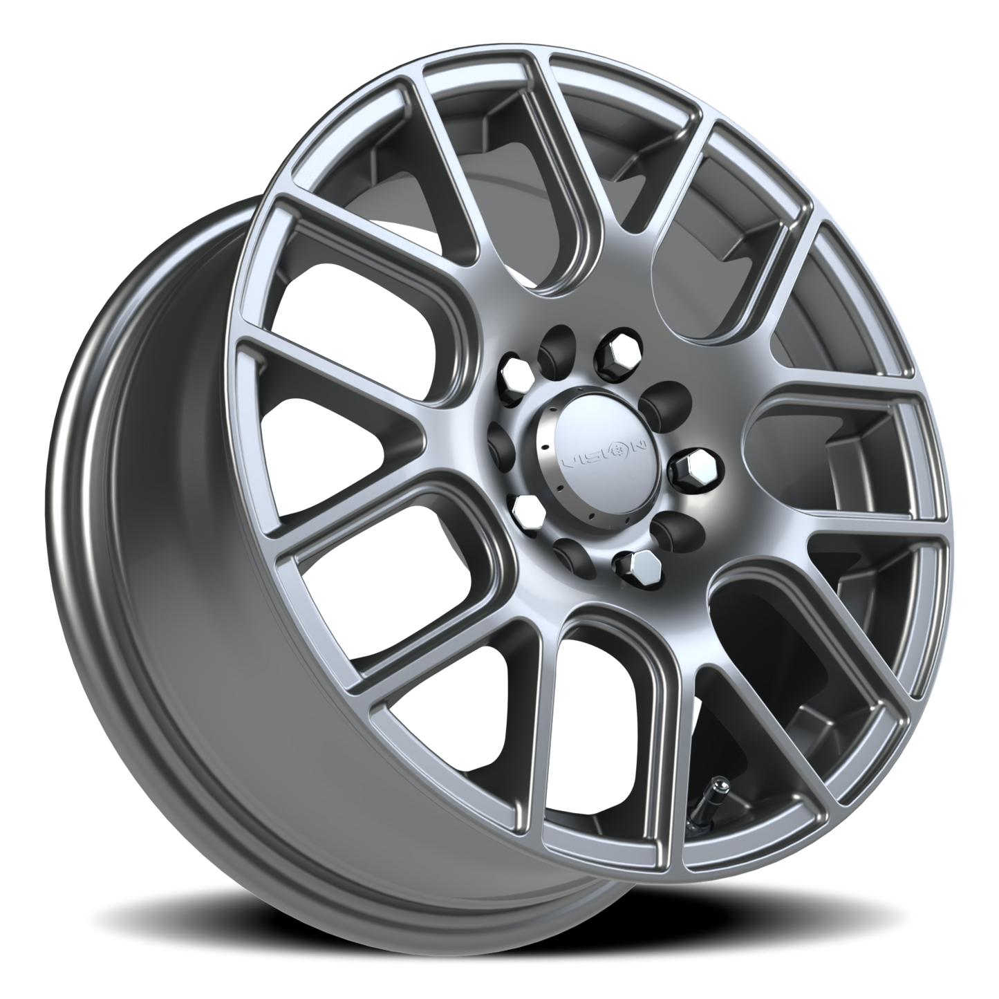 Vision Cross 15X6.5 Gunmetal Wheel