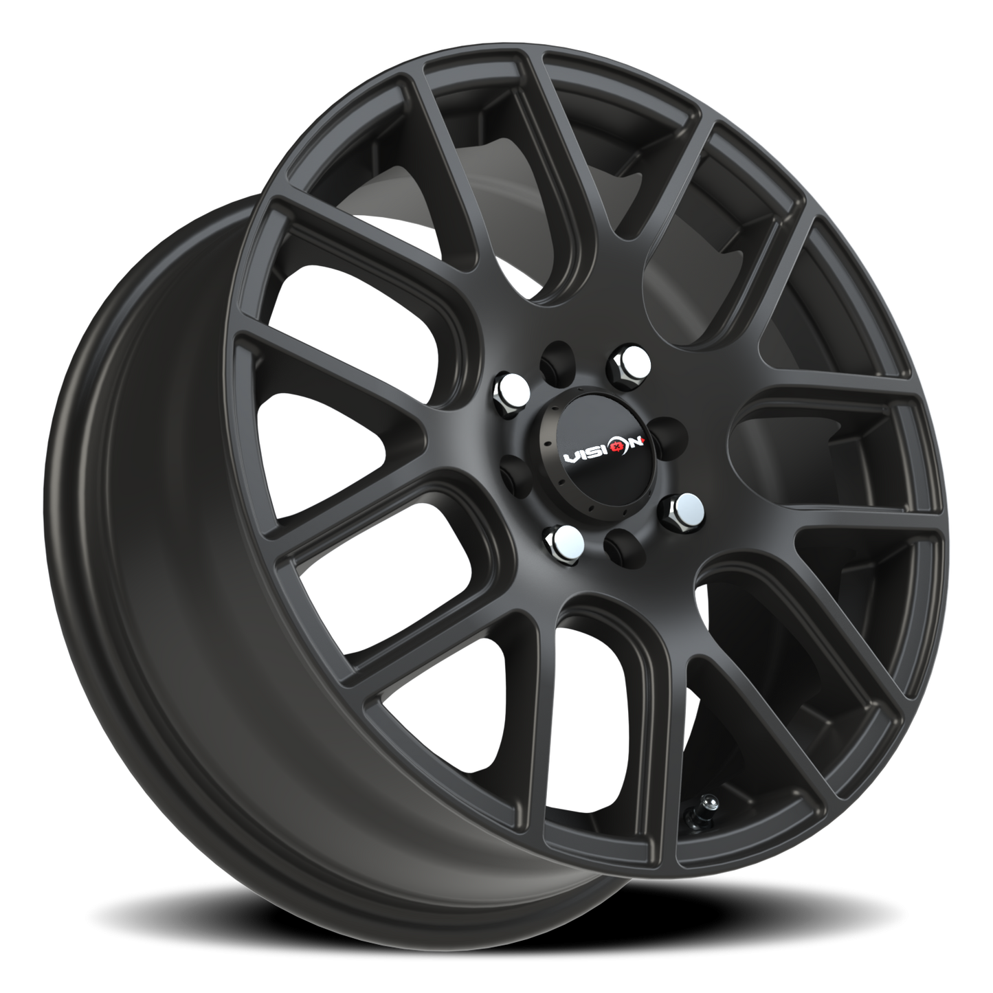 Vision Cross 16X7 Matte Black Wheel