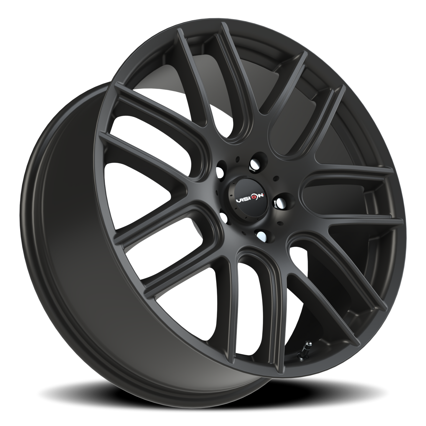 Vision Ii 20X8.5 Matte Black Wheel