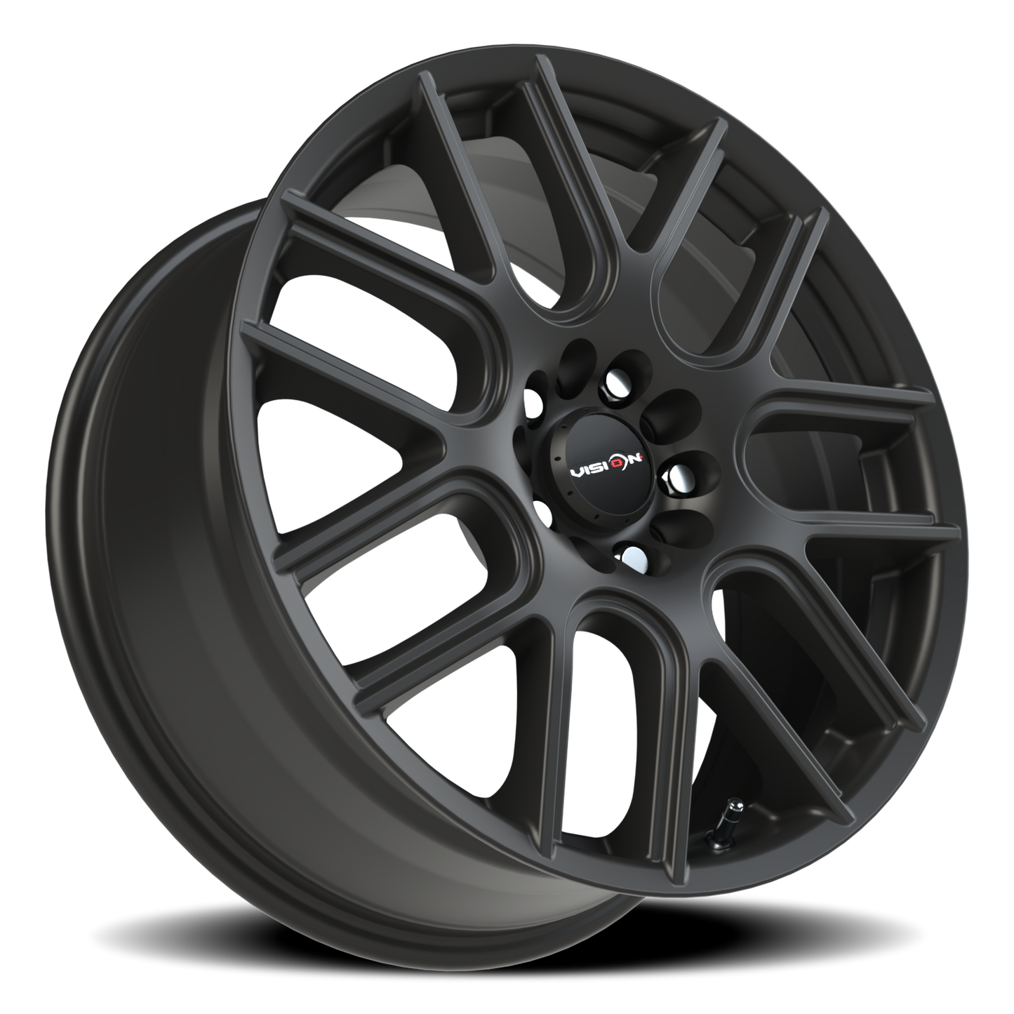 Vision Cross 18X8 Matte Black Wheel