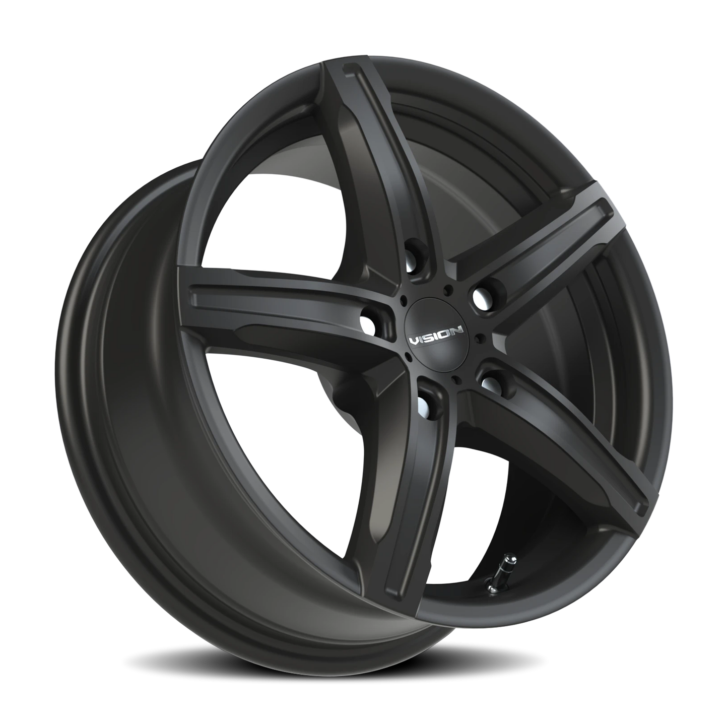Vision Boost 15X6.5 Satin Black Wheel