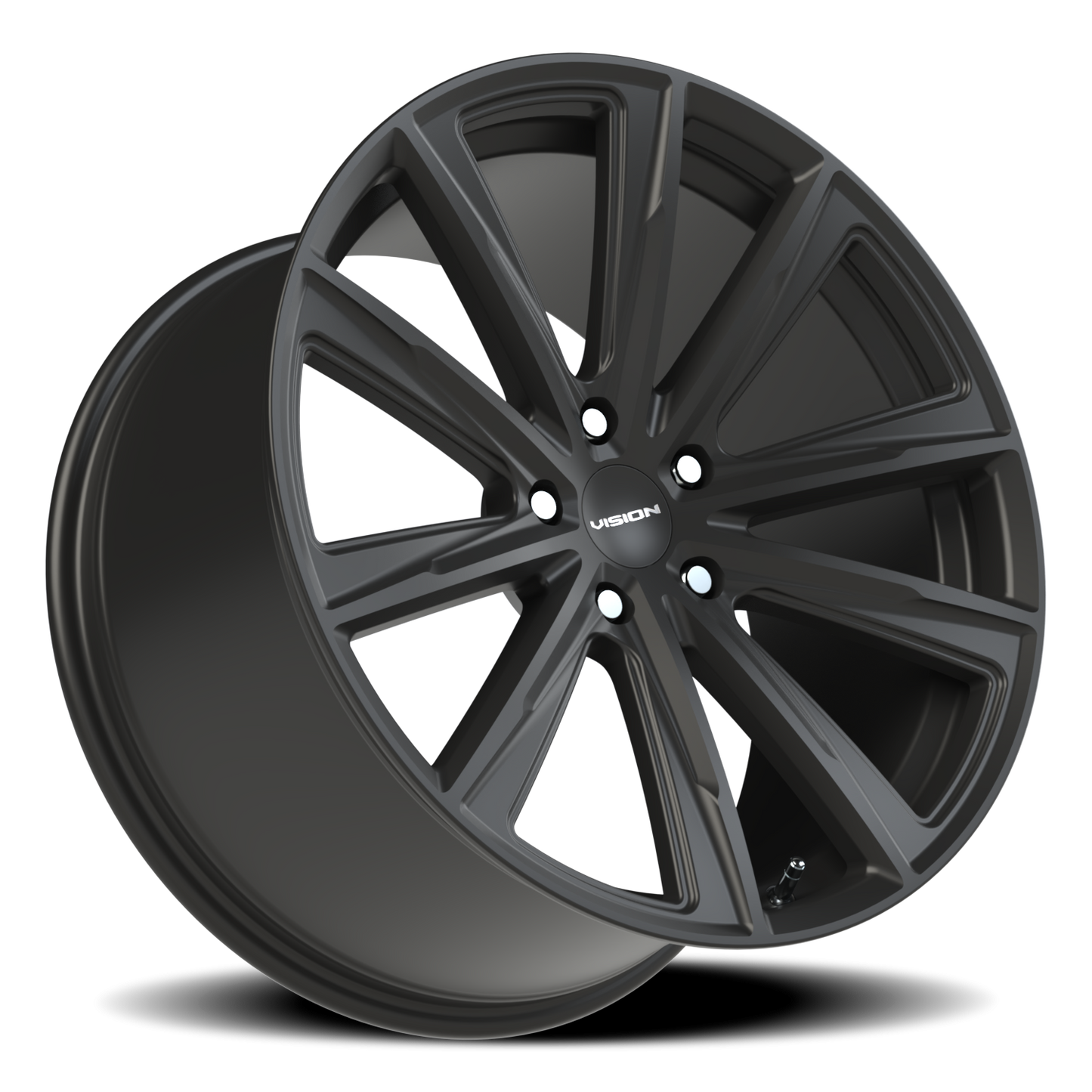 Vision Splinter 20X10.5 Satin Black Wheel