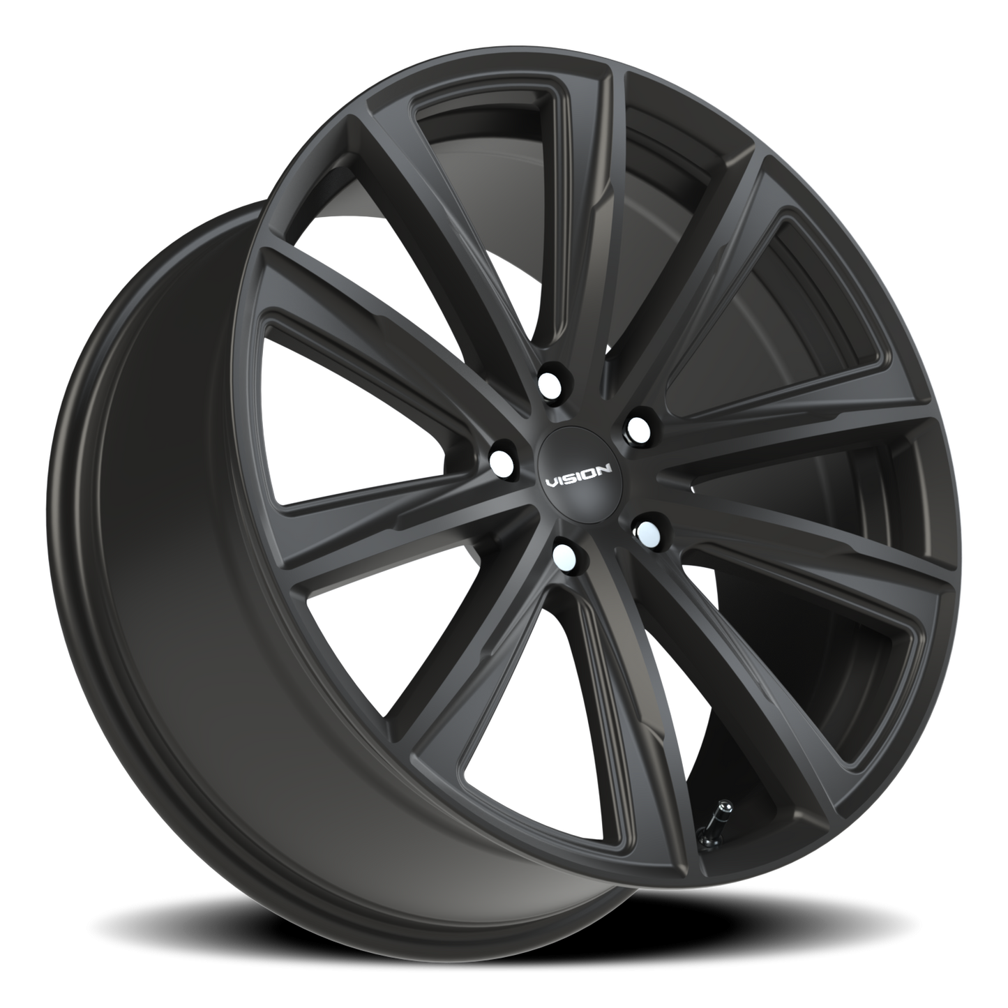 Vision Splinter 20X9 Satin Black Wheel