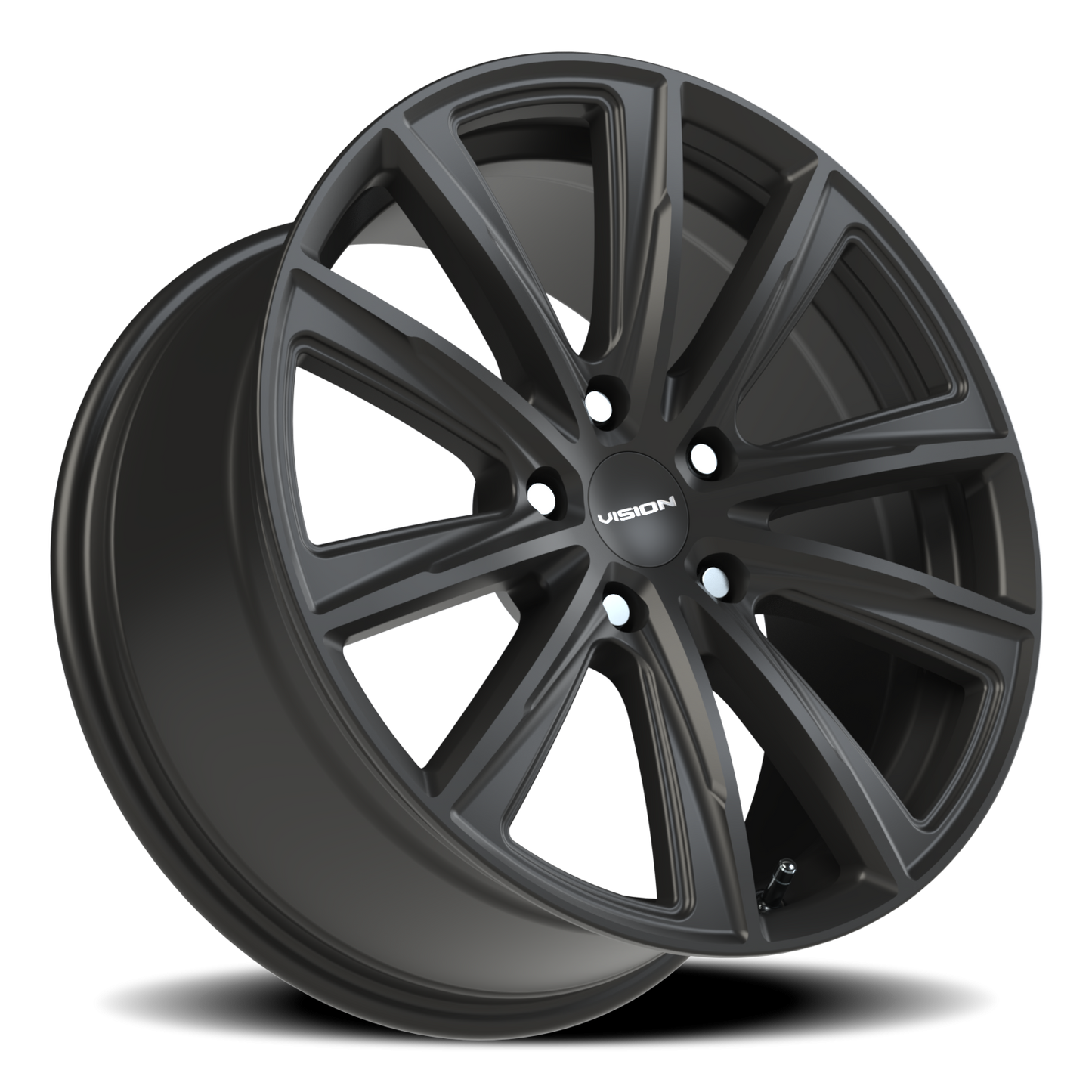 Vision Splinter 18X8.5 Satin Black Wheel