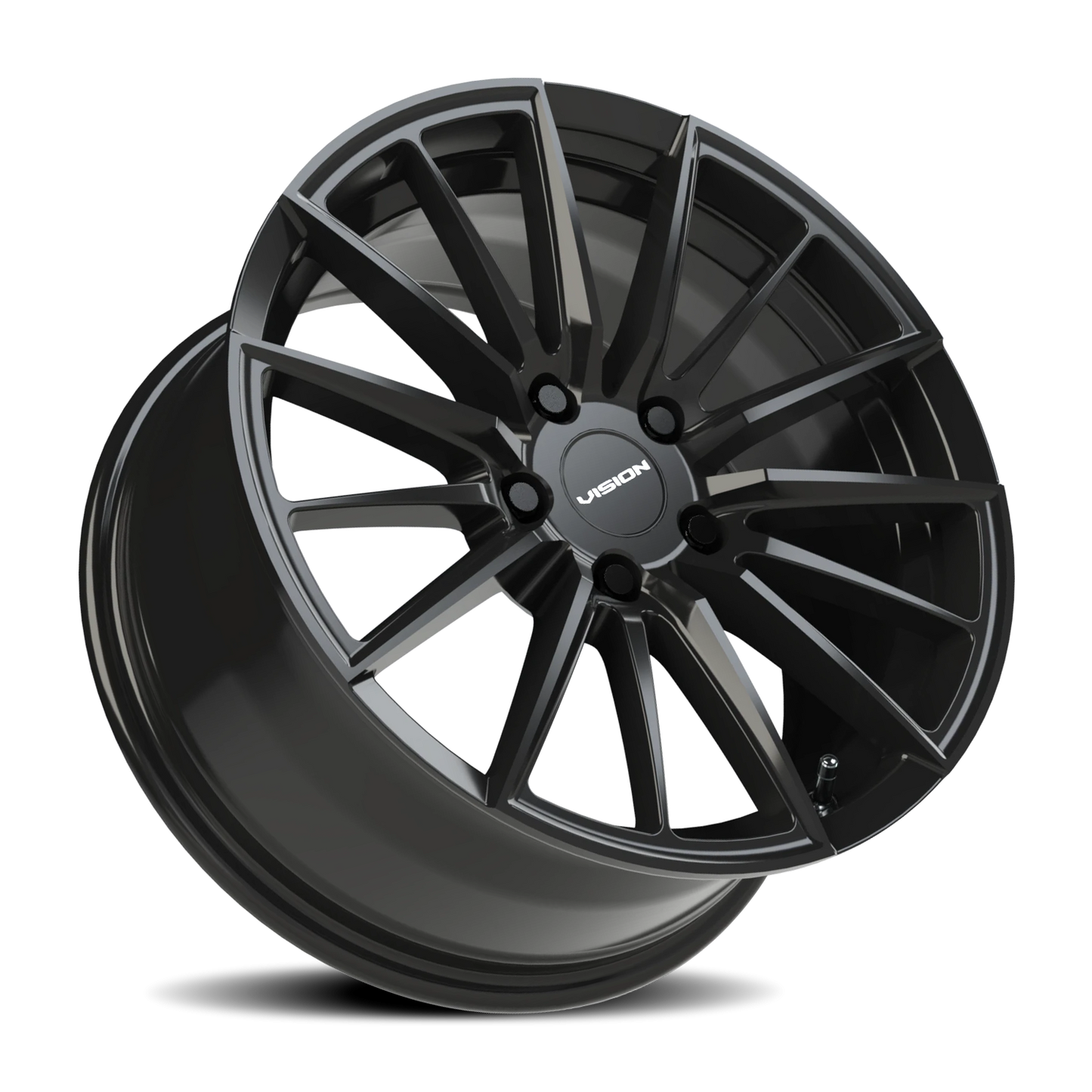 Vision Axis 17X8 Gloss Black Wheel