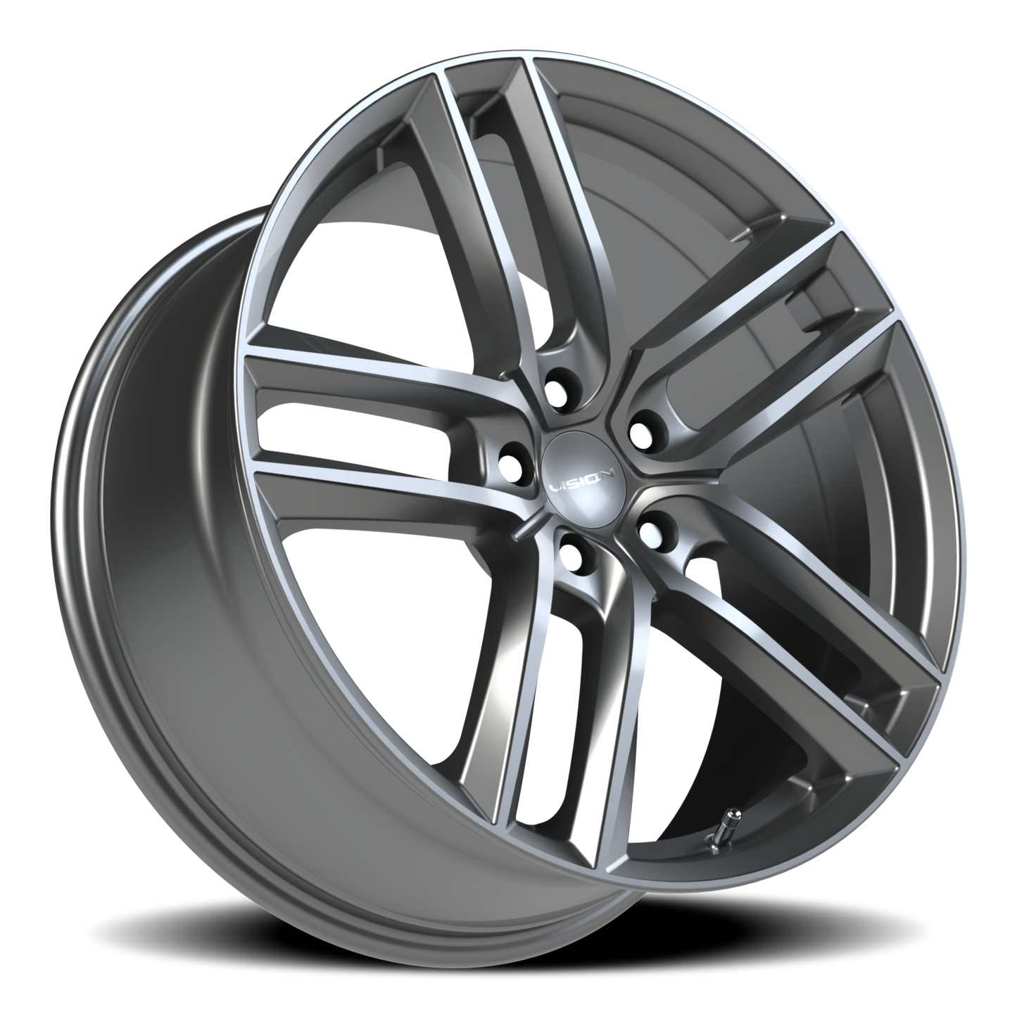 Vision Clutch 20X9 Gunmetal Wheel