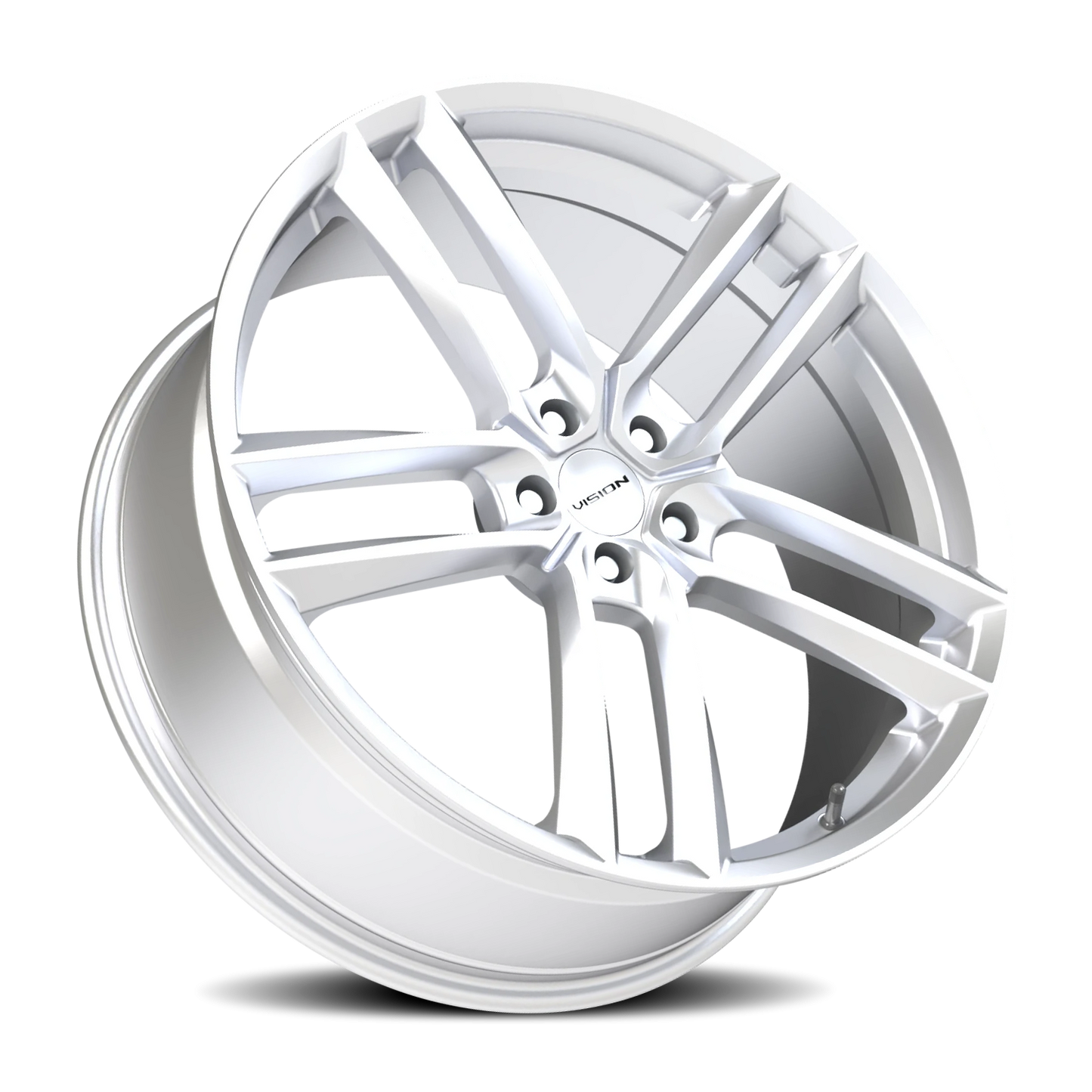 Vision Clutch 22X9 Hyper Silver Wheel
