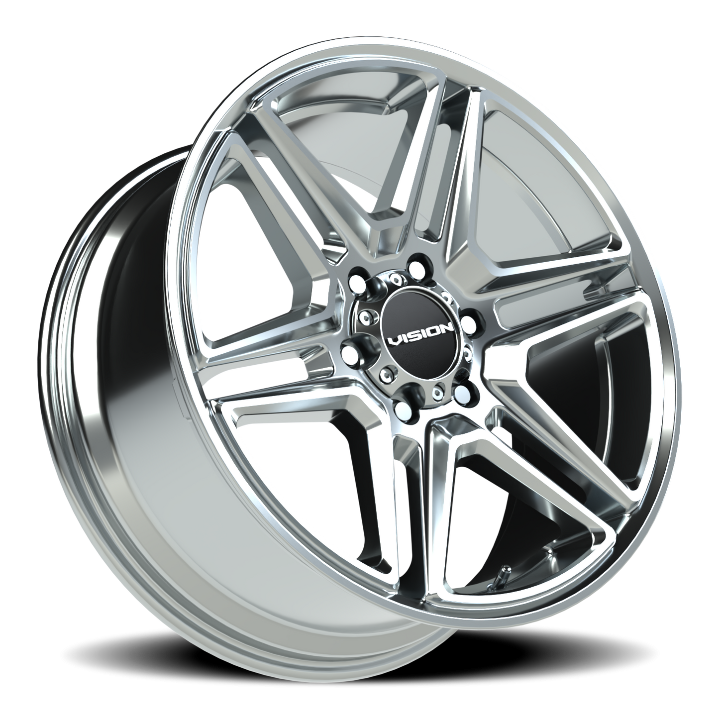 Vision Wedge 20X9 Chrome Wheel