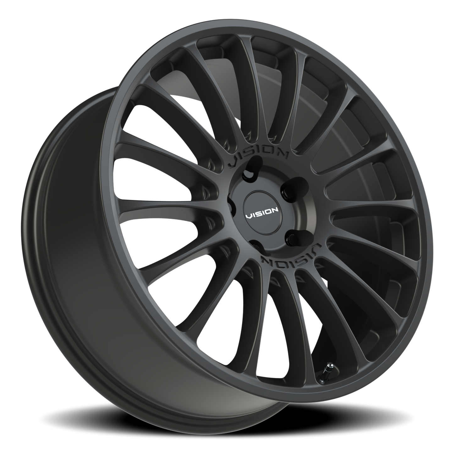 Vision Monaco 20X8.5 Satin Black Wheel