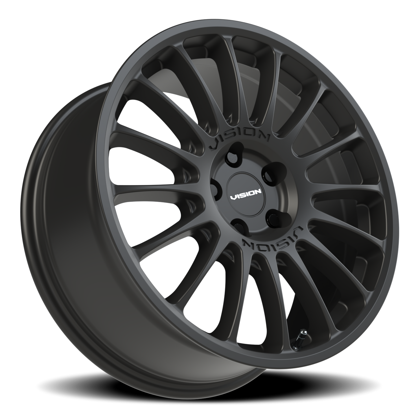 Vision Monaco 18X8 Satin Black Wheel