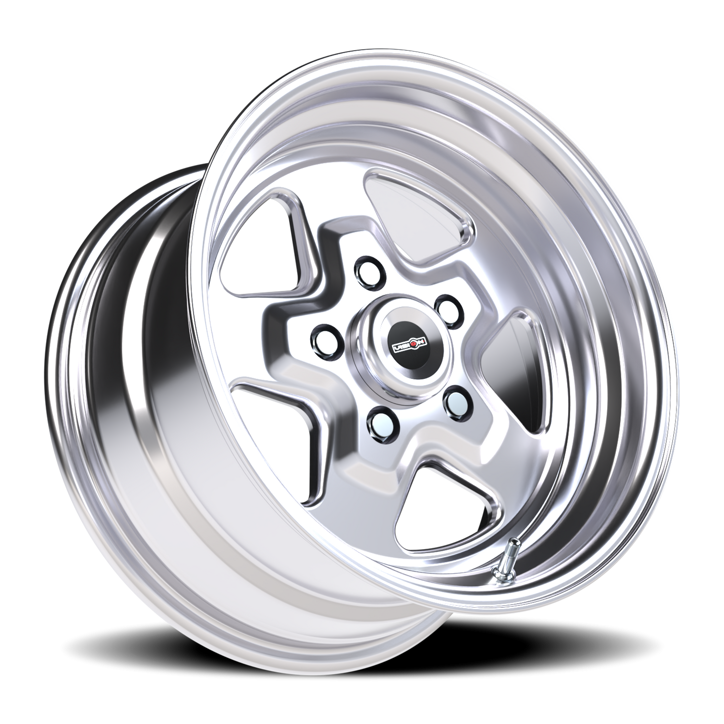 Vision Nitro 15X8 Polished Wheel