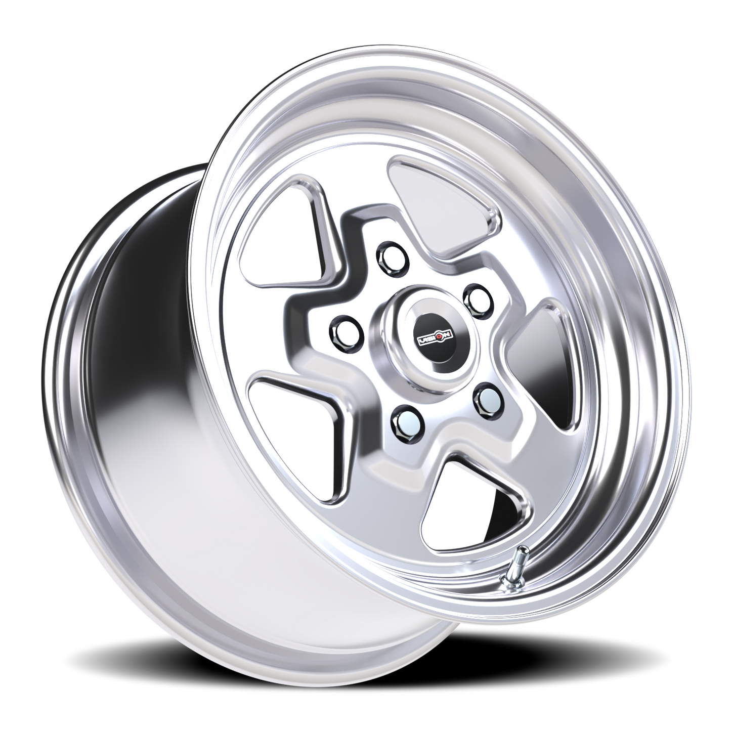Vision Nitro 15X8 Polished Wheel