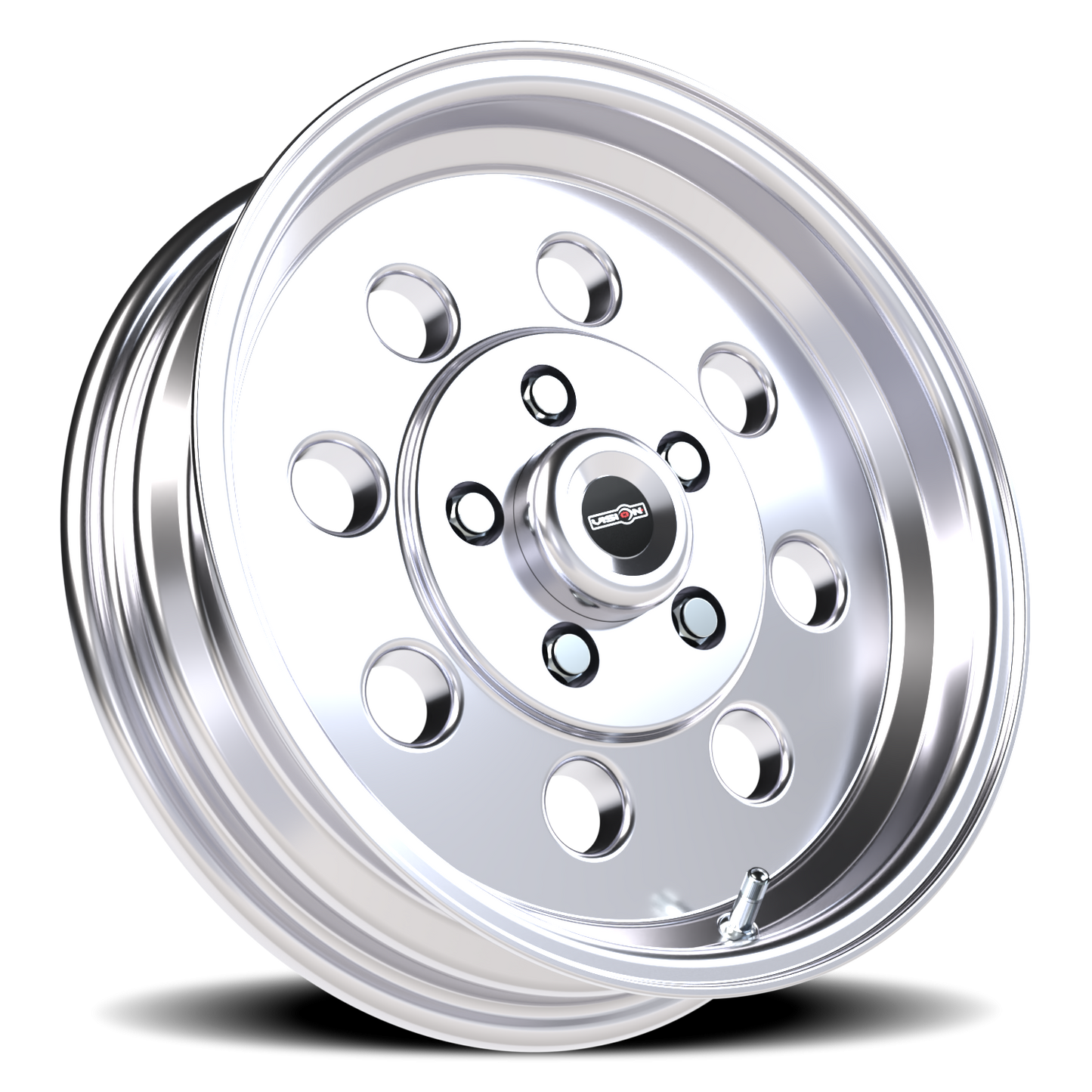 Vision Lit 15X4 Polished Wheel
