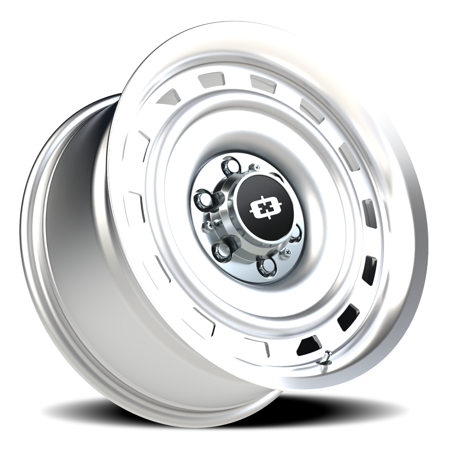 Vision CS-8X20HF 18X9 Silver Machined Lip Wheel