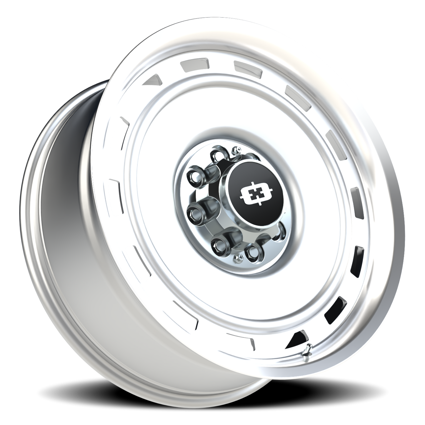 Vision CS-8X20HF 22X9 Silver Machined Lip Wheel