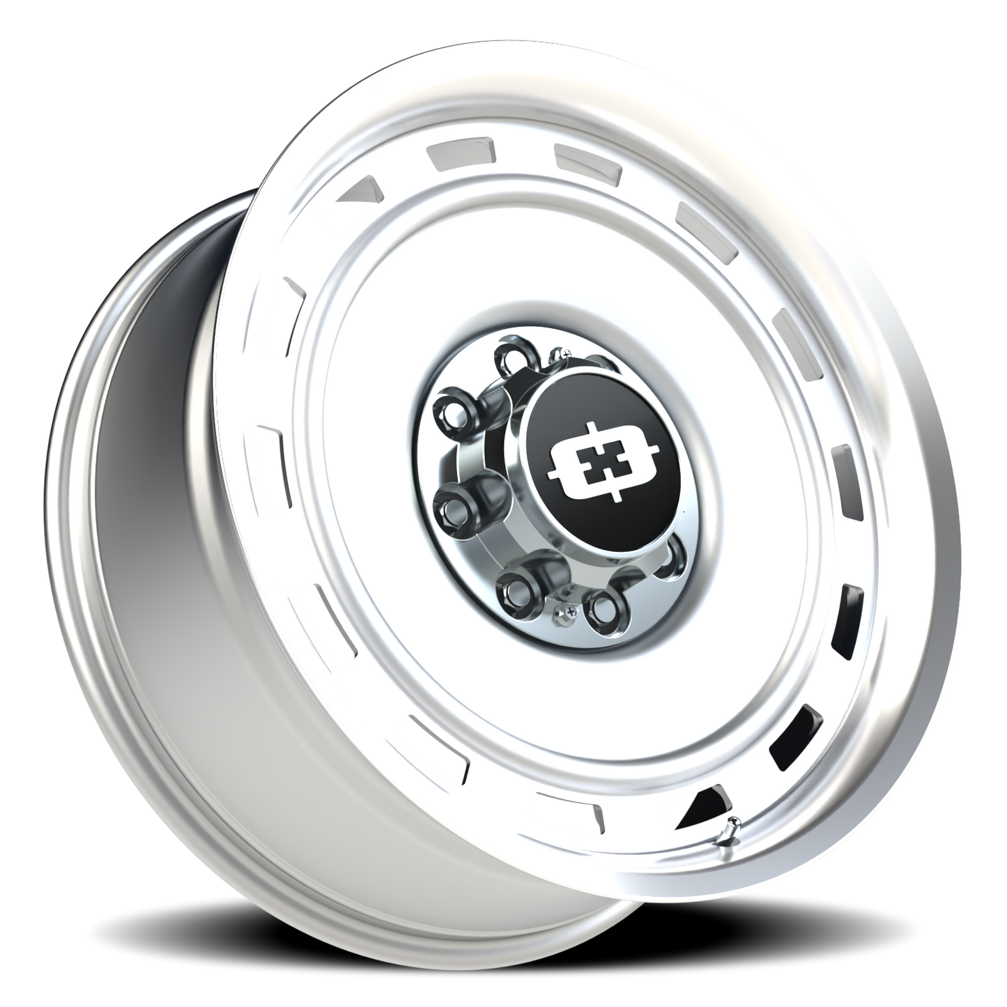 Vision CS-8X20HF 22X9 Silver Machined Lip Wheel
