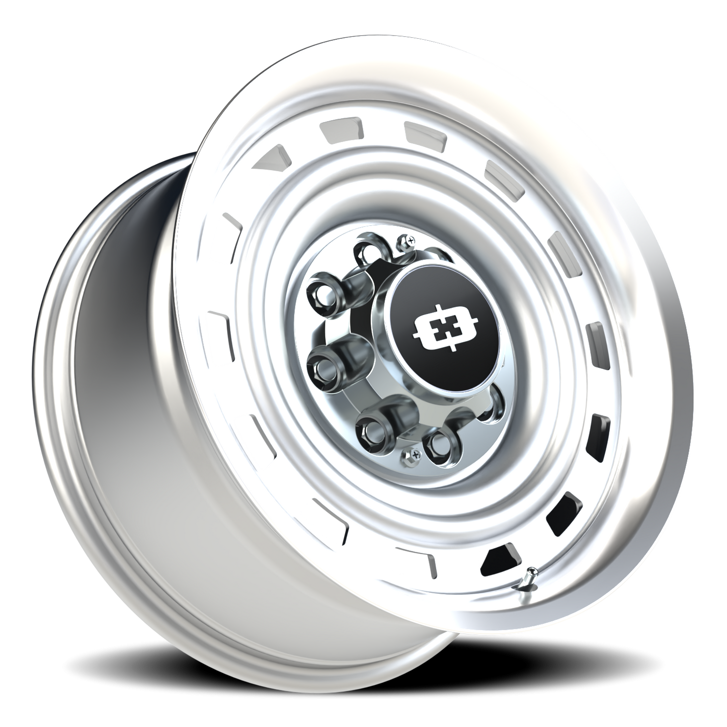 Vision CS-8X20HF 18X9 Silver Machined Lip Wheel