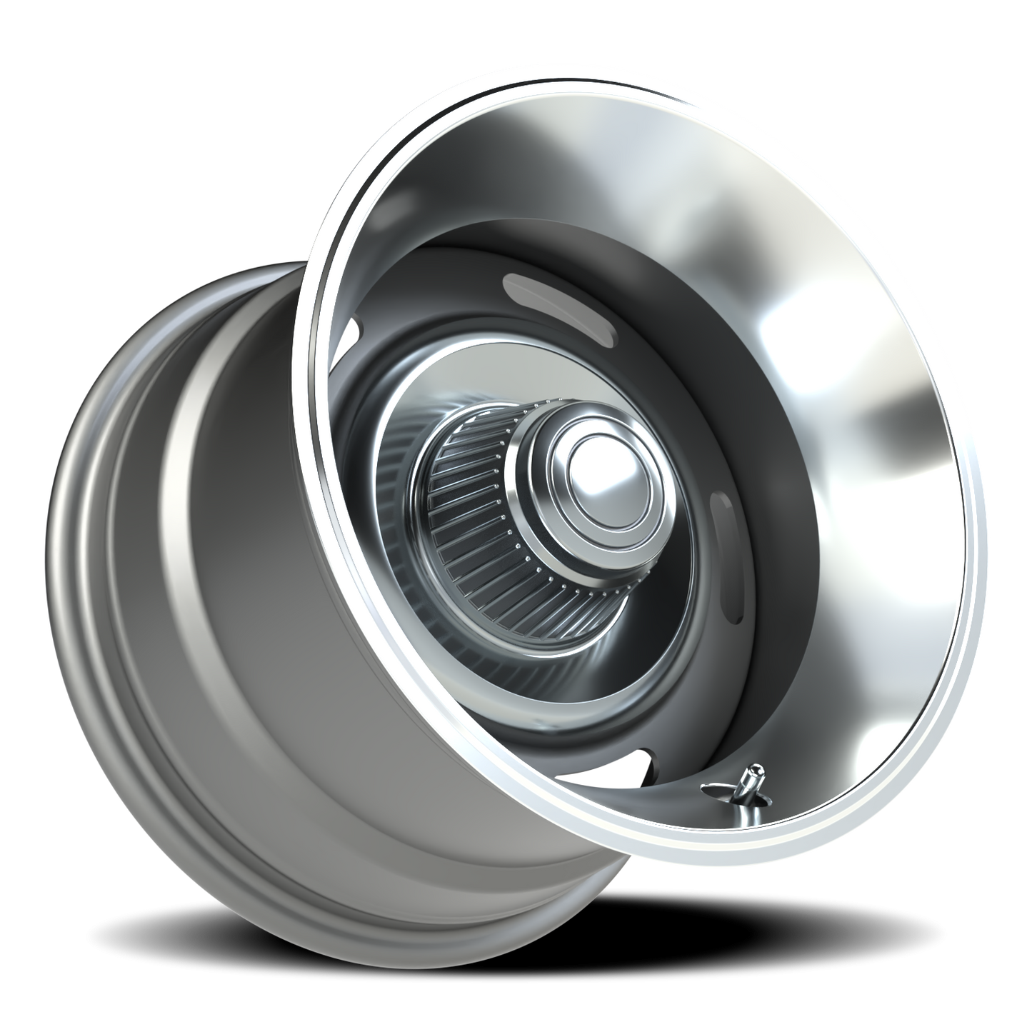 Vision Vision 15X10 Silver Wheel