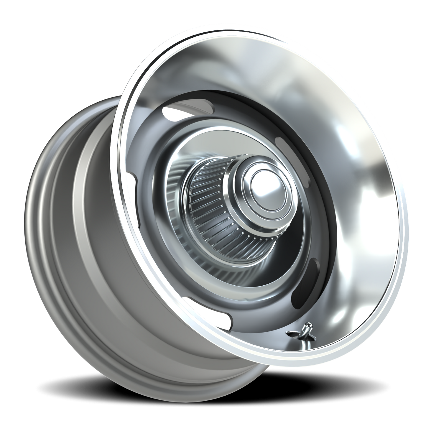 Vision Vision 15X8 Silver Wheel