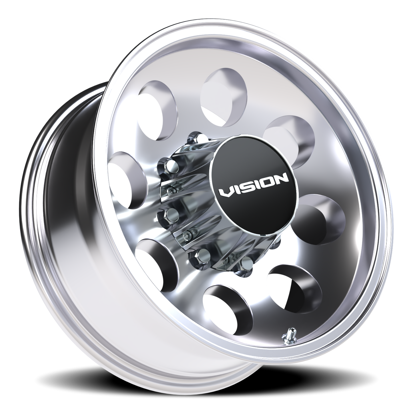 Vision Midway 16X7 Polished Wheel