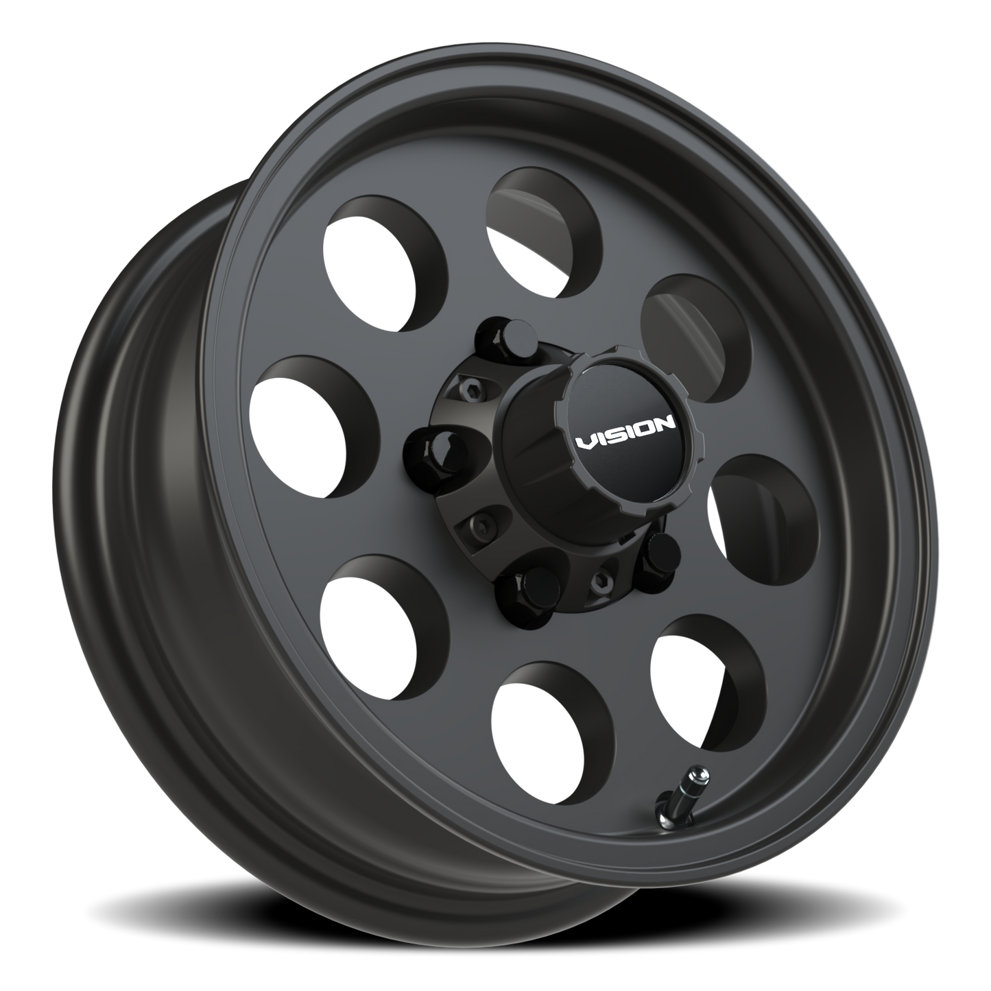 Vision Midway 13X4.5 Satin Black Wheel