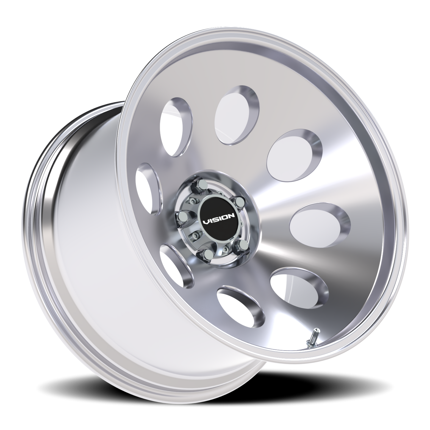 Vision Midway 20X12 Polished Wheel