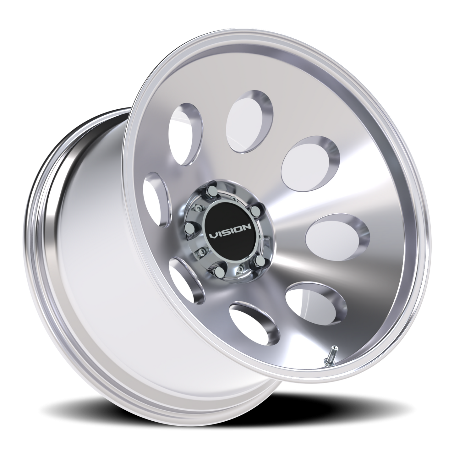 Vision Midway 20X12 Polished Wheel