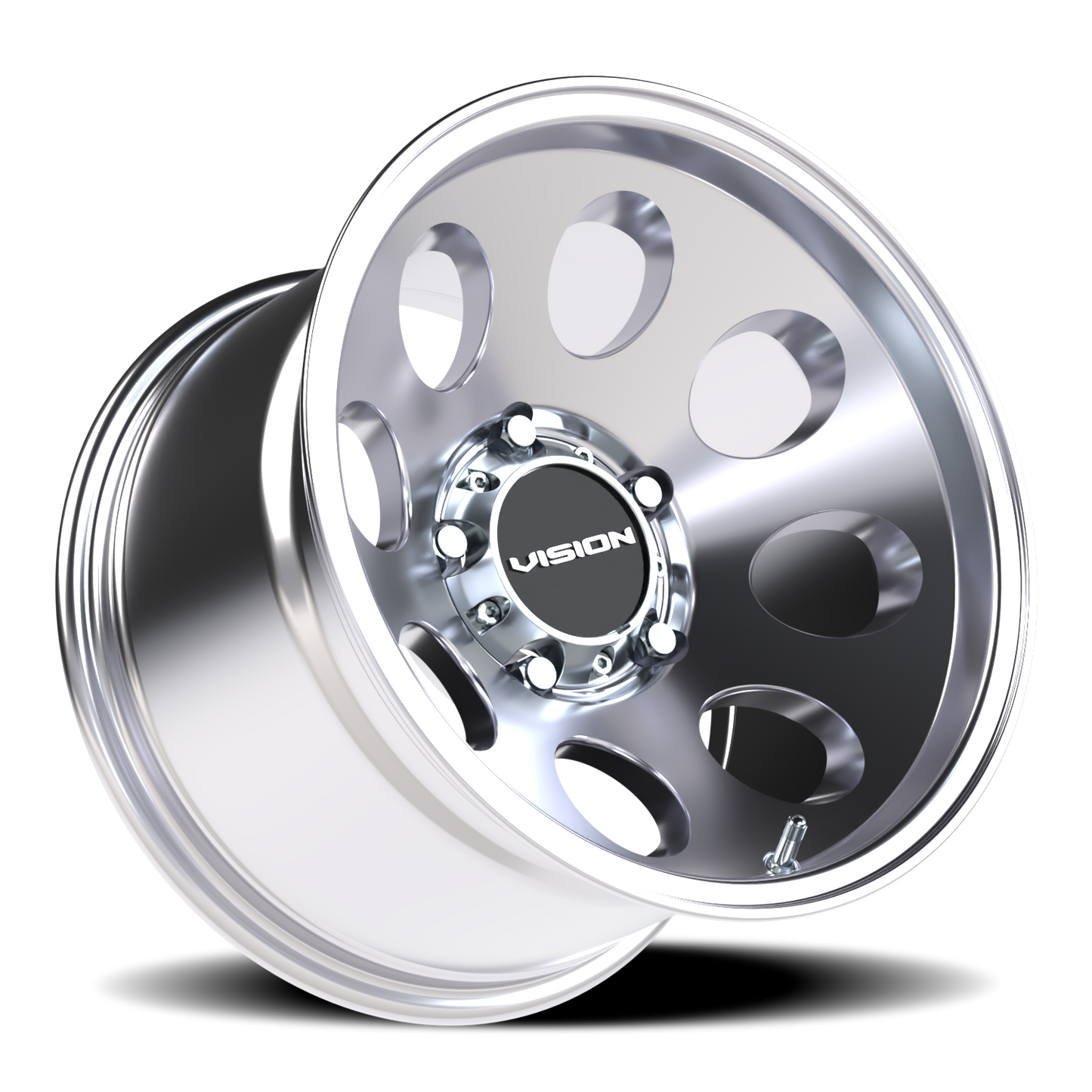 Vision Midway 16X10 Polished Wheel
