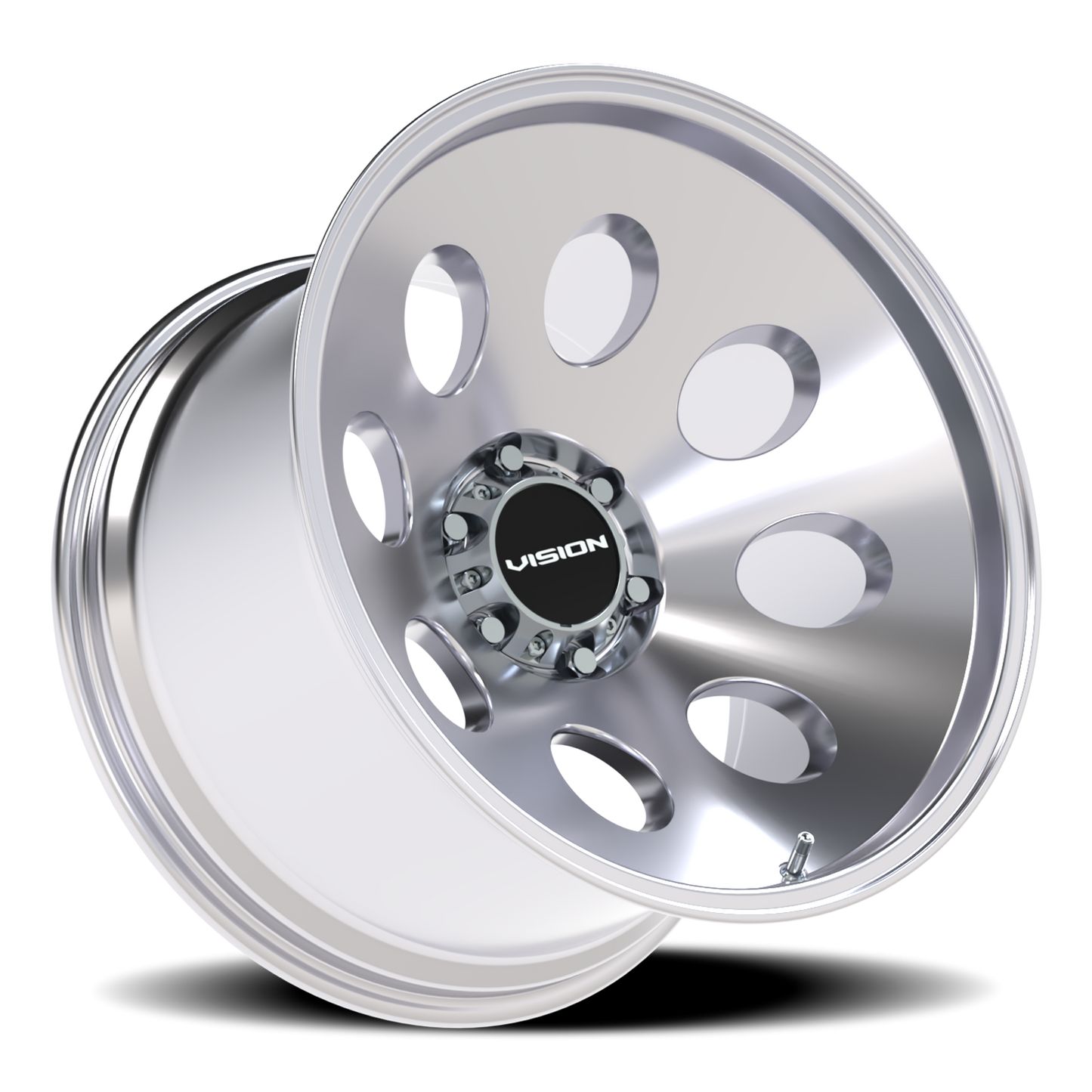 Vision Midway 20X12 Polished Wheel