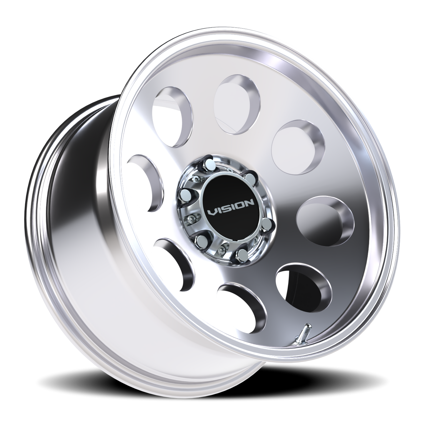Vision Midway 17X9 Polished Wheel
