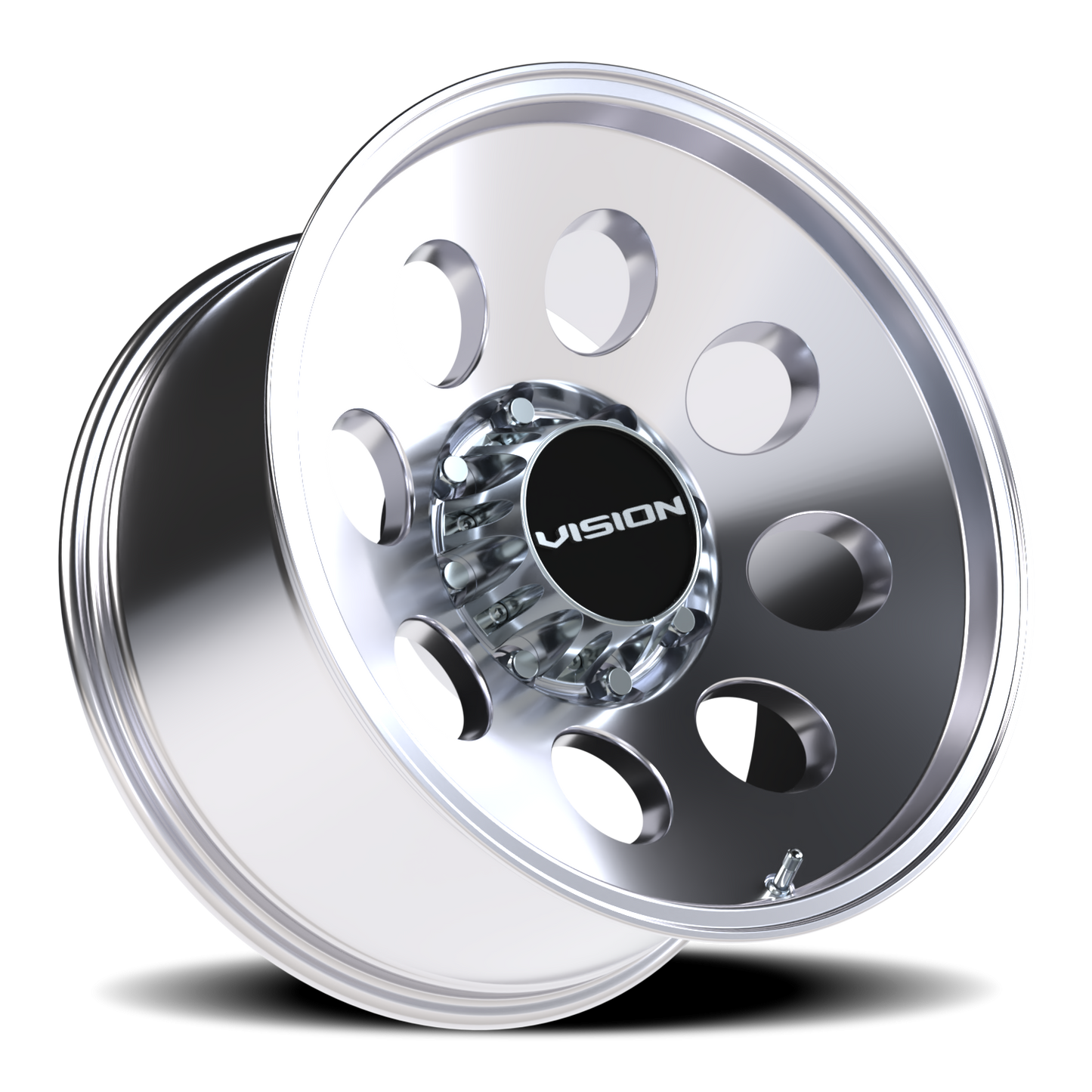 Vision Midway 20X10 Polished Wheel