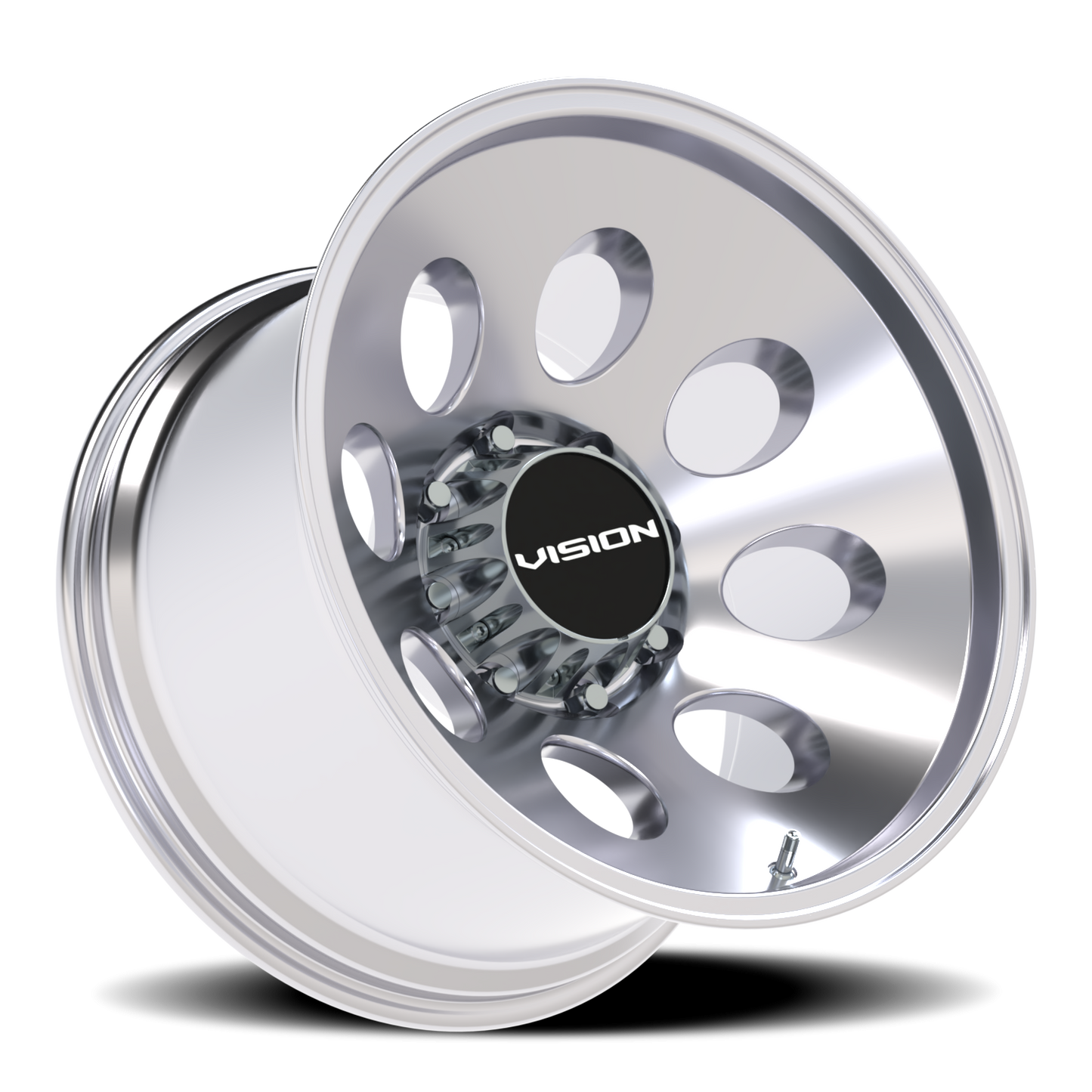 Vision Midway 20X12 Polished Wheel