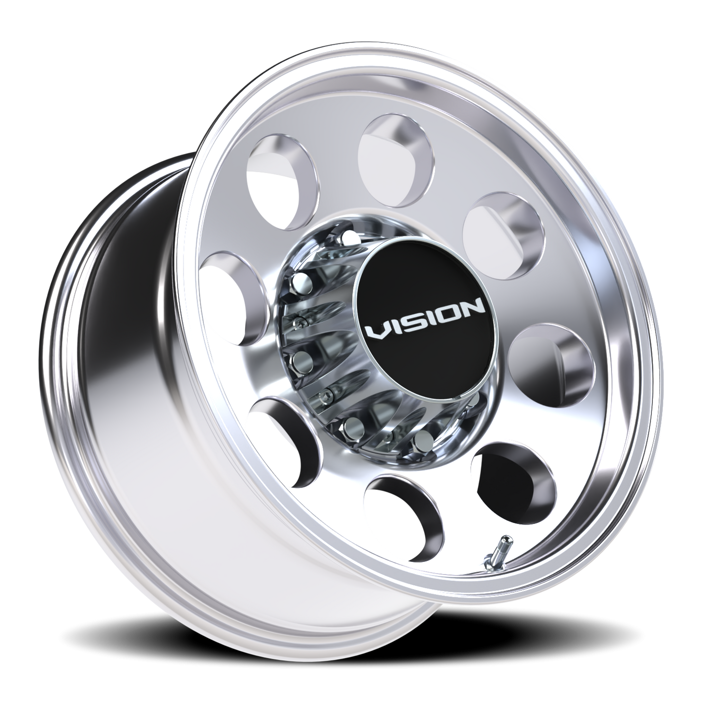 Vision Midway 16X8 Polished Wheel