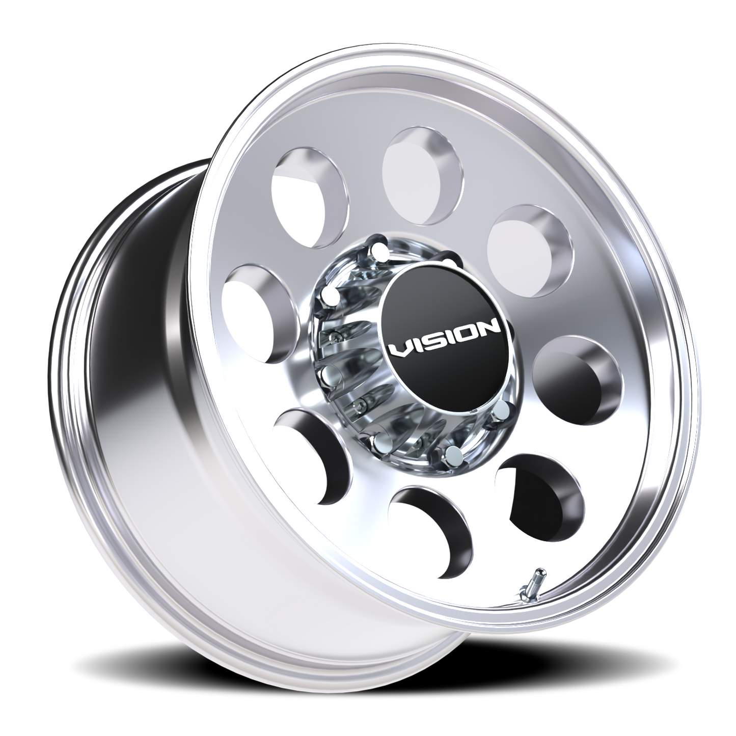 Vision Midway 18X9 Polished Wheel