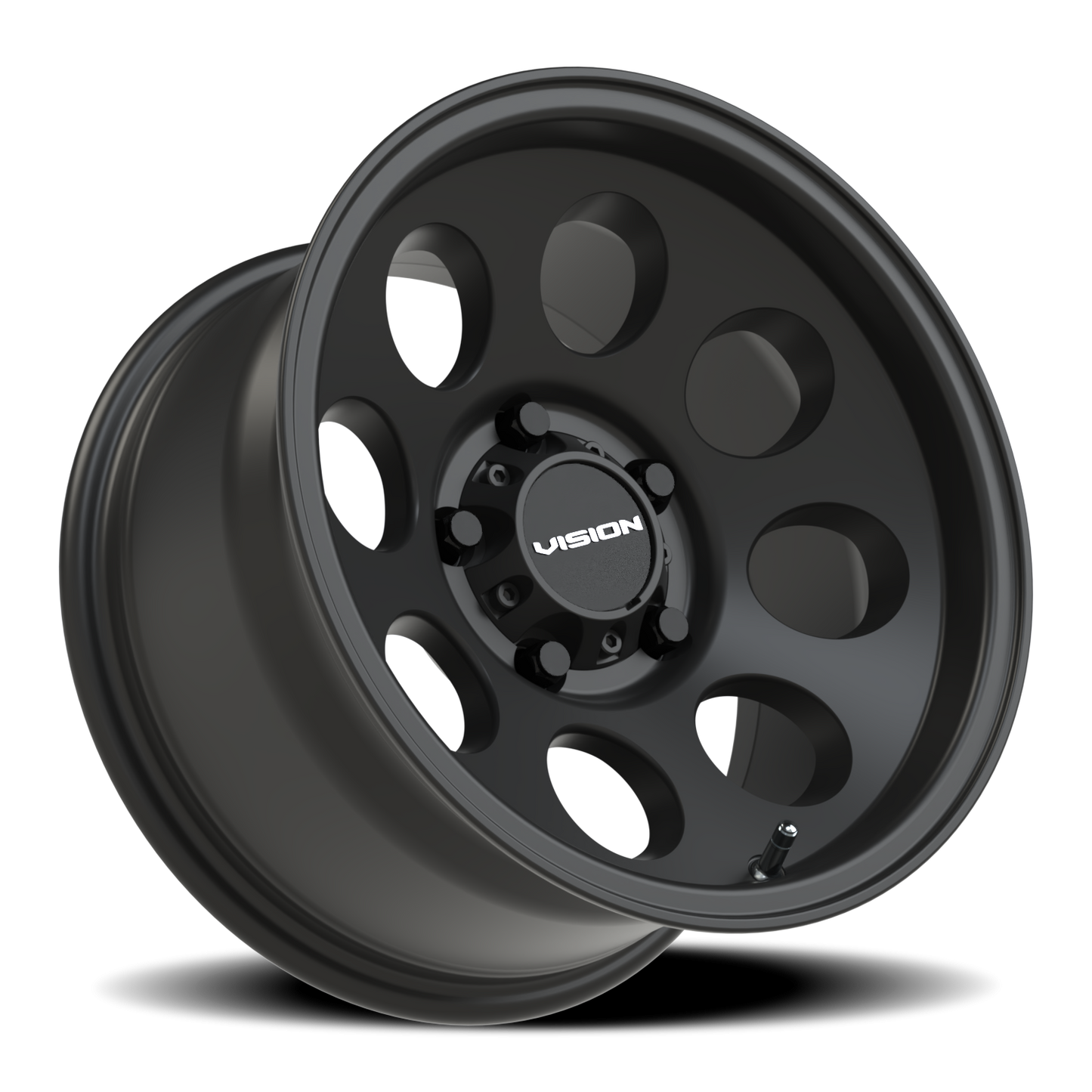 Vision Midway 15X8 Satin Black Wheel