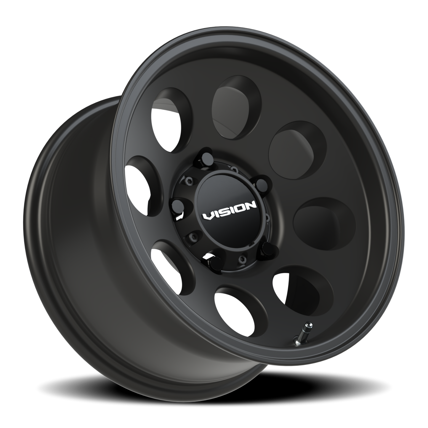 Vision Midway 15X8 Satin Black Wheel