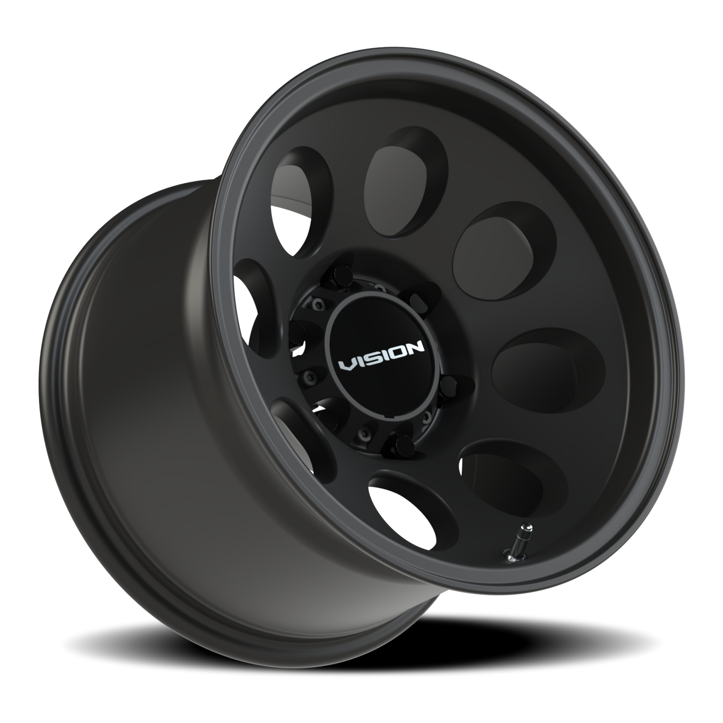 Vision Midway 15X10 Satin Black Wheel