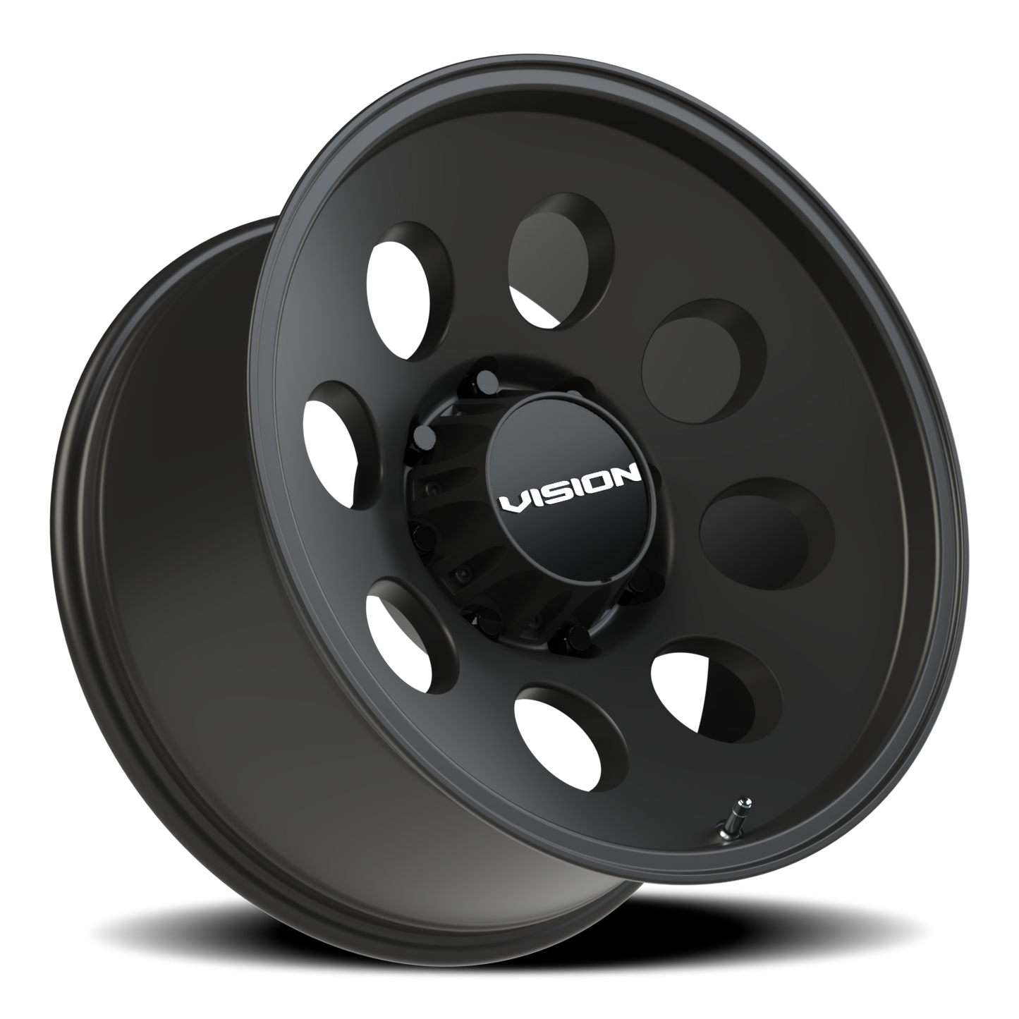Vision Midway 20X10 Satin Black Wheel