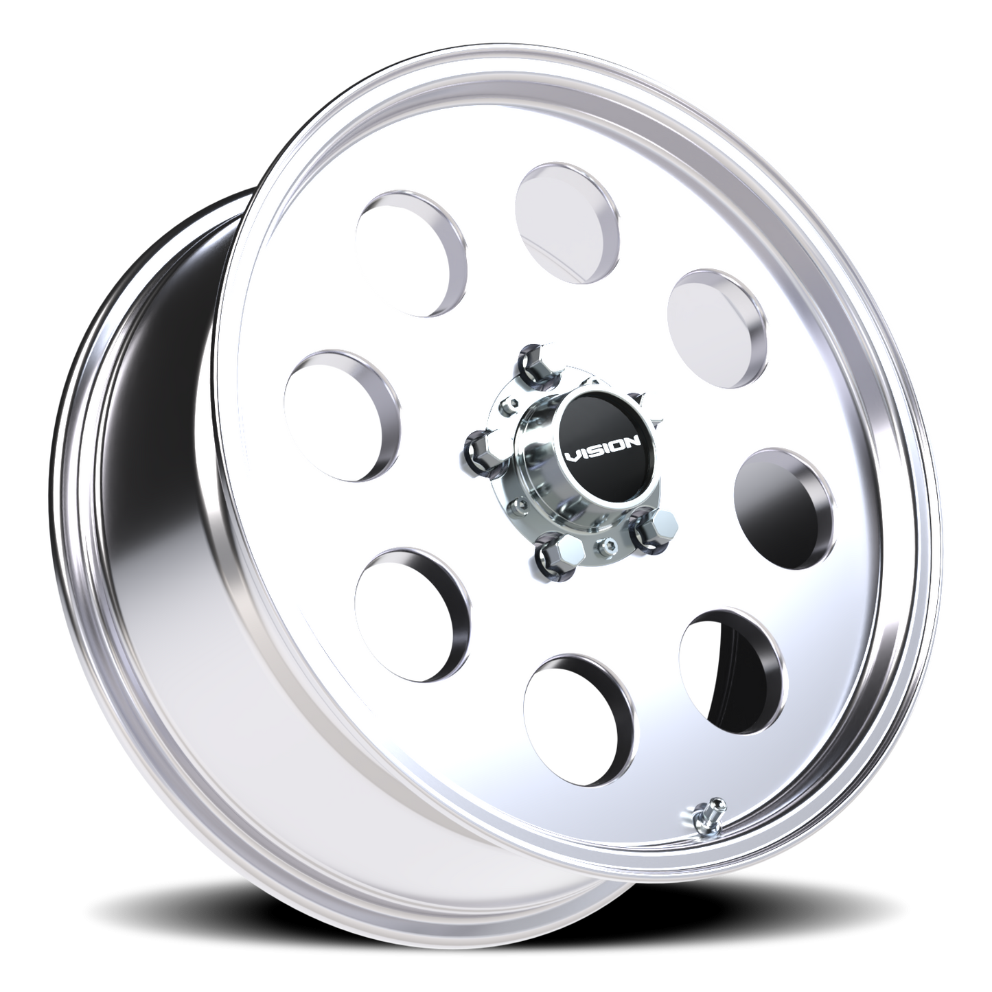 Vision Midway 17X7 Polished Wheel