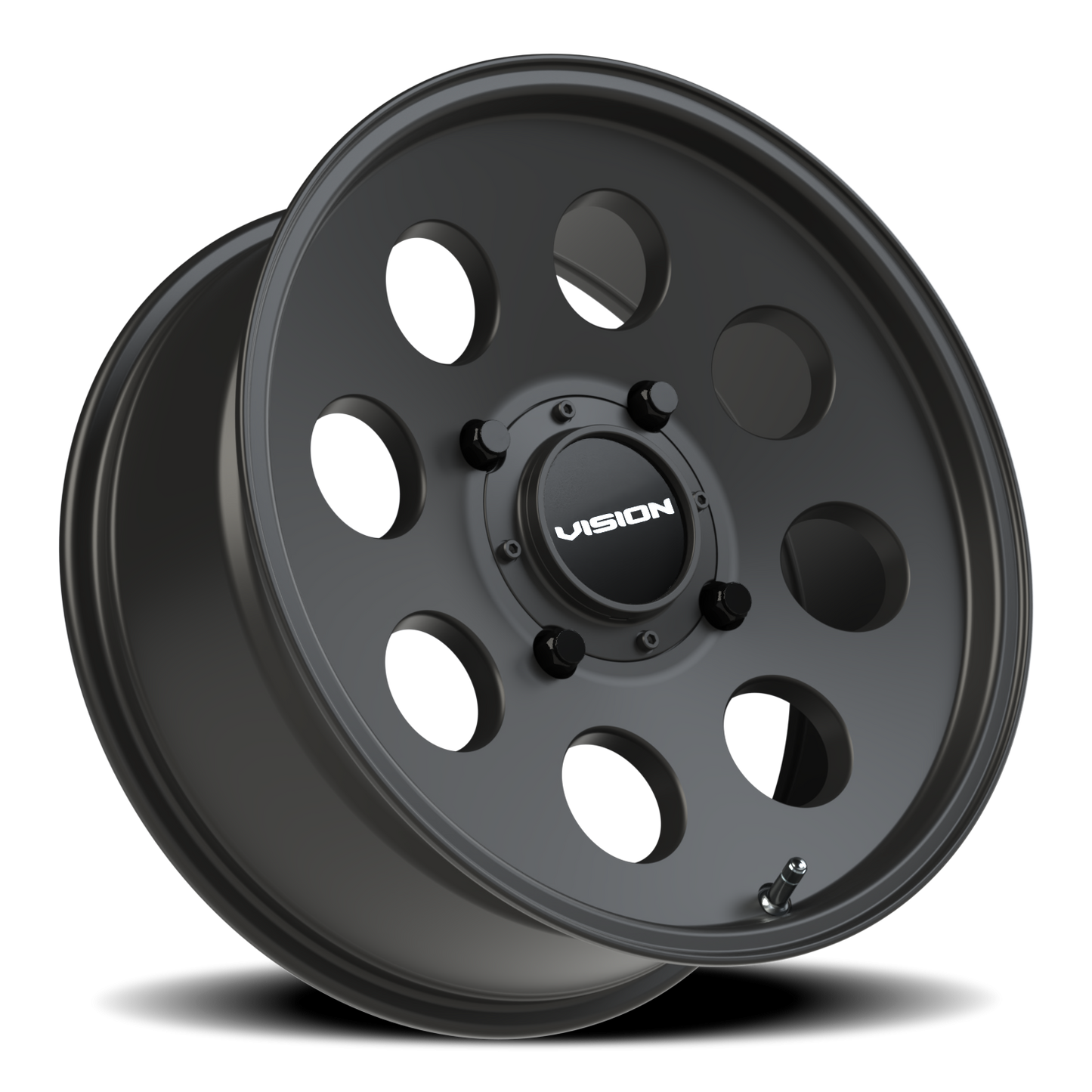 Vision Midway 17X7 Satin Black Wheel