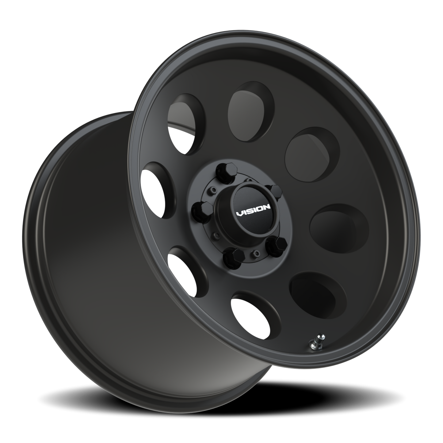 Vision Midway 15X10 Satin Black Wheel
