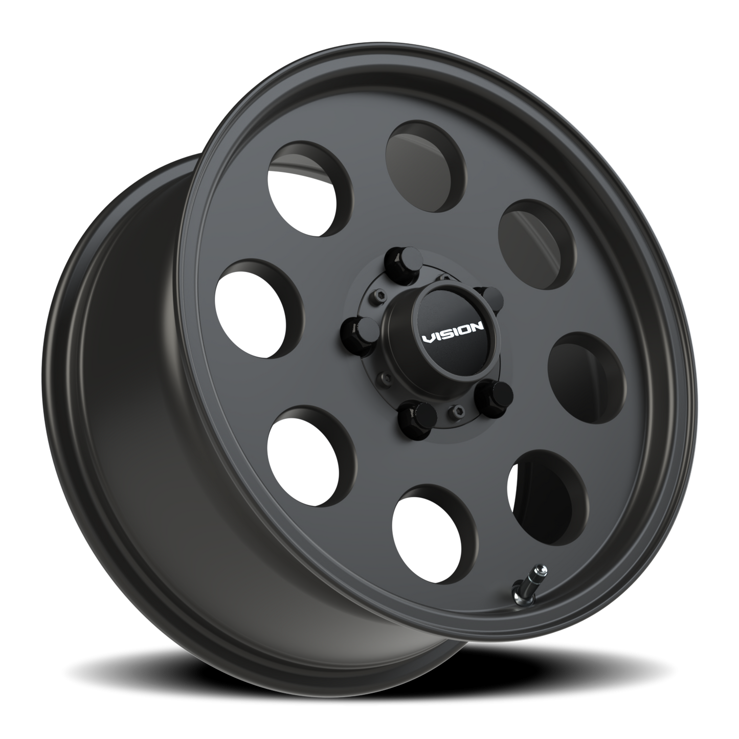 Vision Midway 15X7 Satin Black Wheel