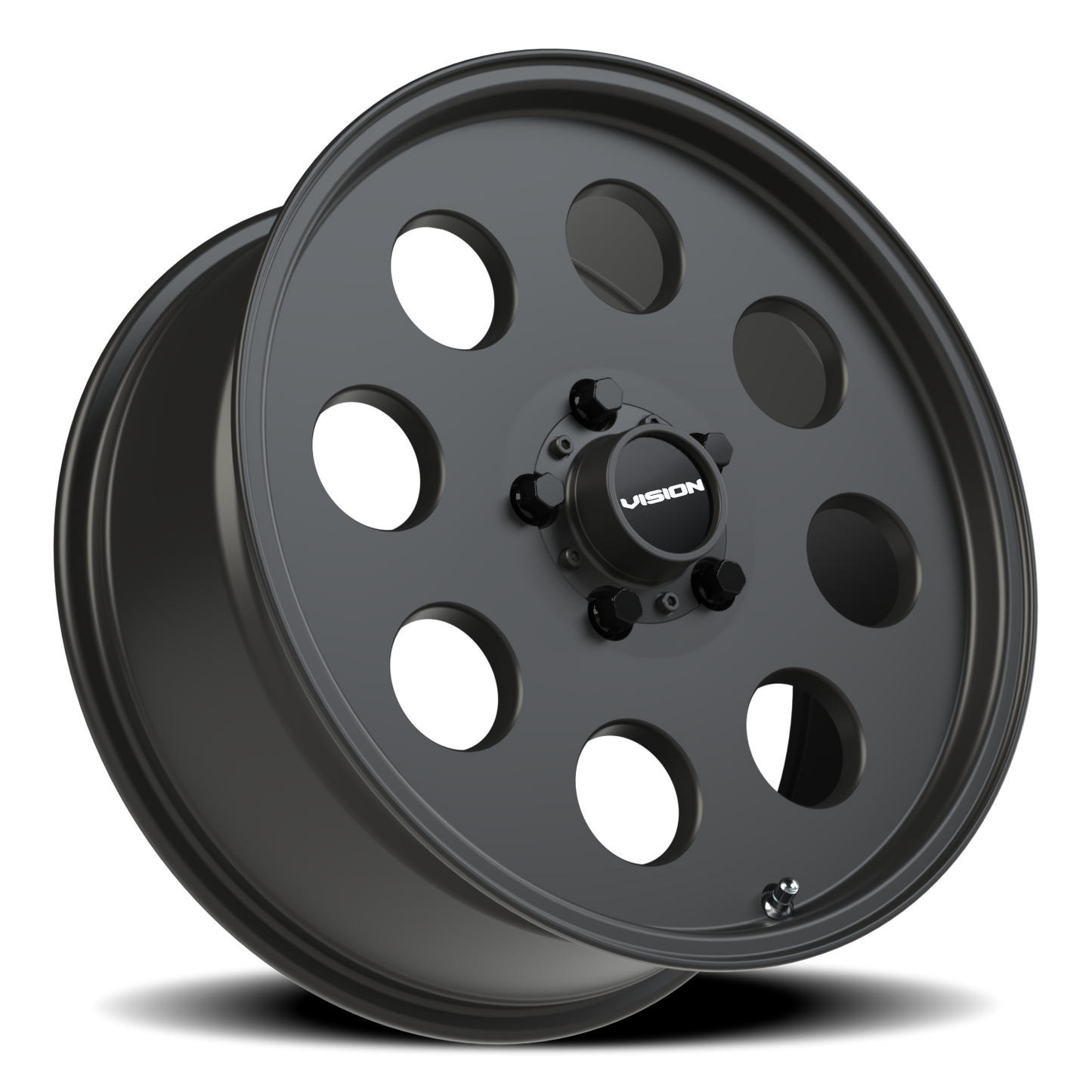 Vision Midway 17X7 Satin Black Wheel