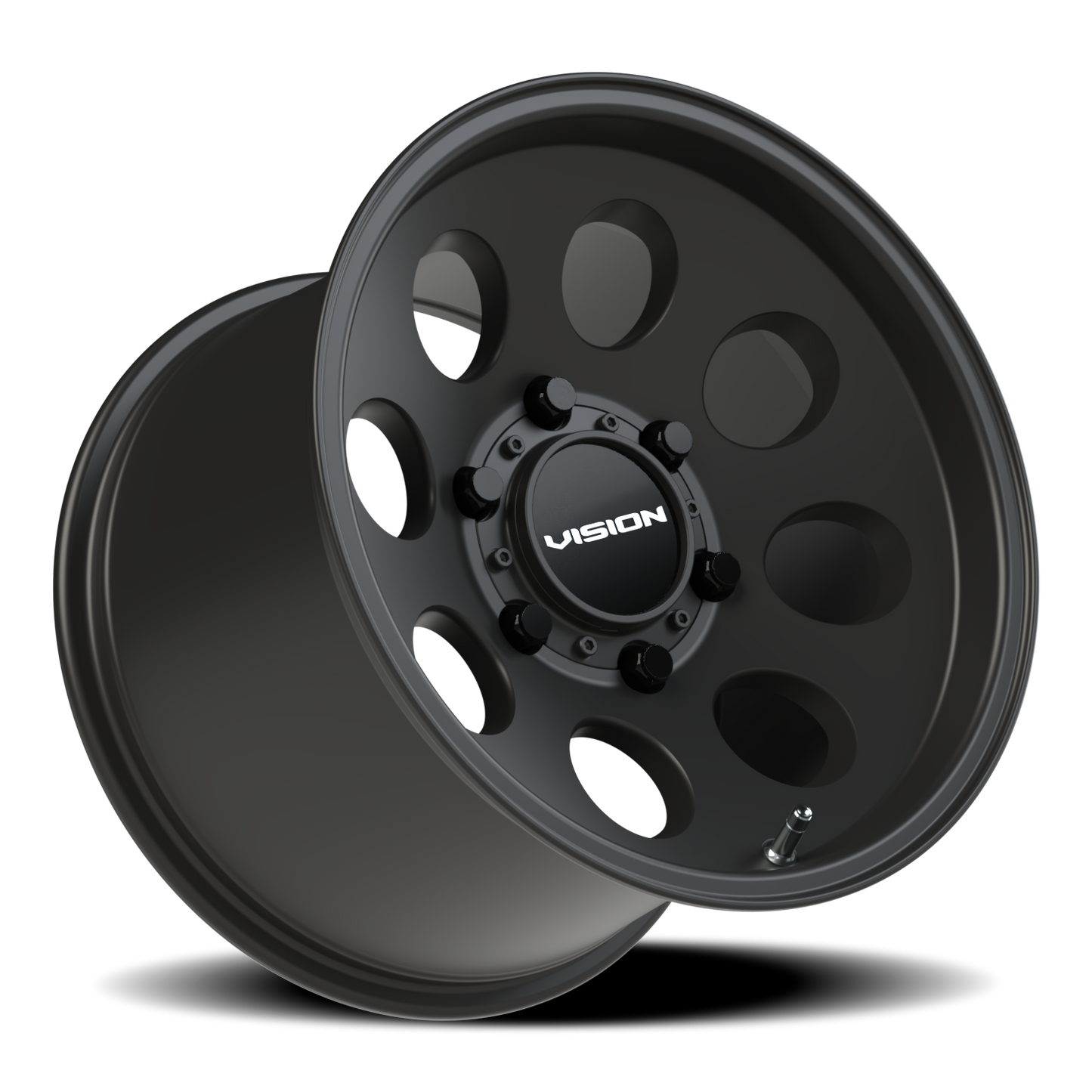 Vision Midway 15X10 Satin Black Wheel