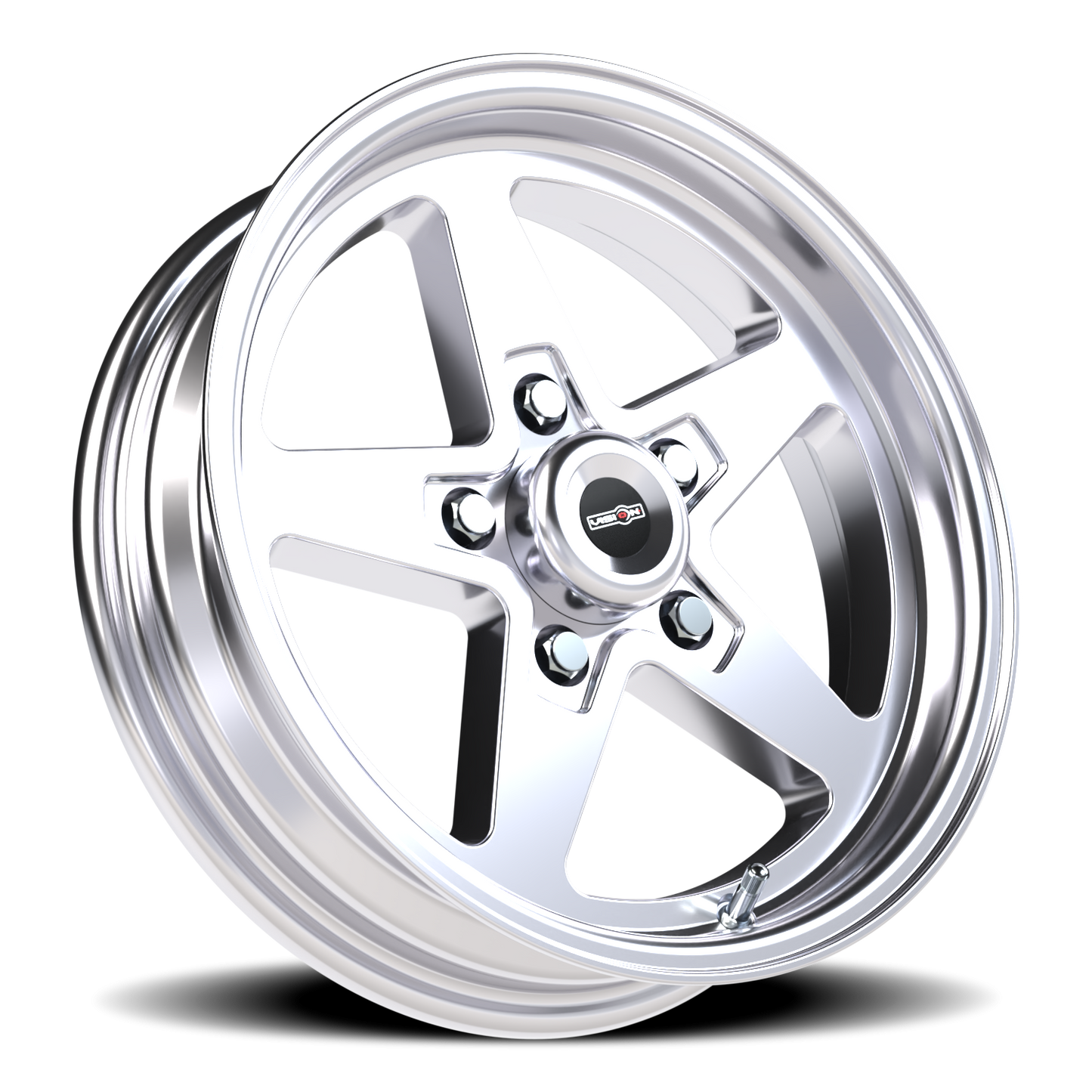 Vision Star 15X4 Polished Wheel