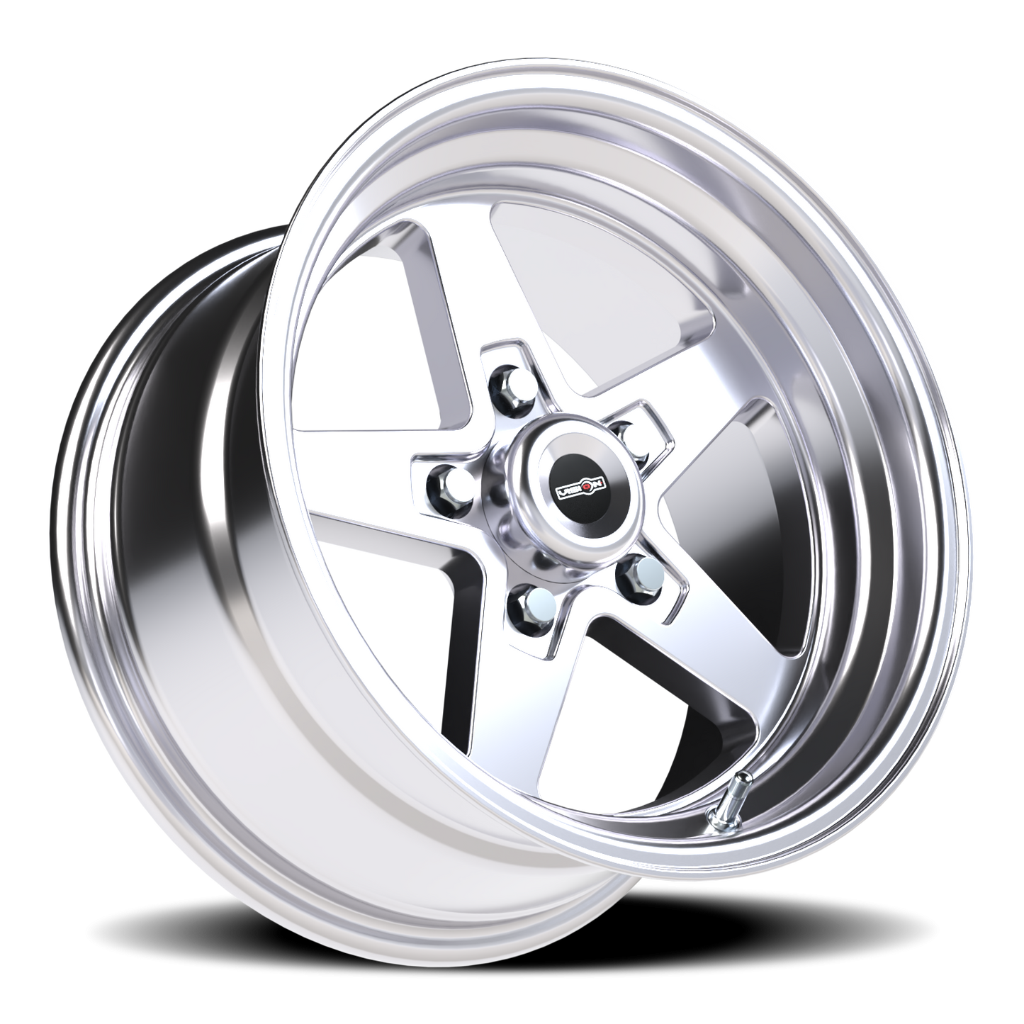 Vision Star 15X8 Polished Wheel
